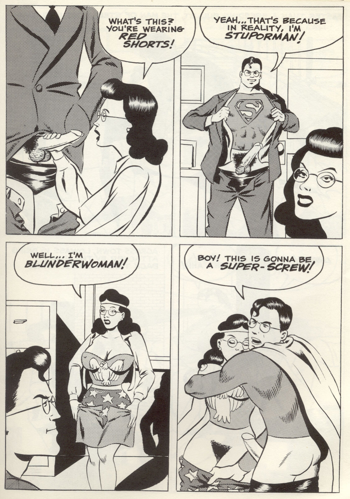[Wallace Wood] Gang Bang #2 (Flash Gordon, Superman, Tarzan)