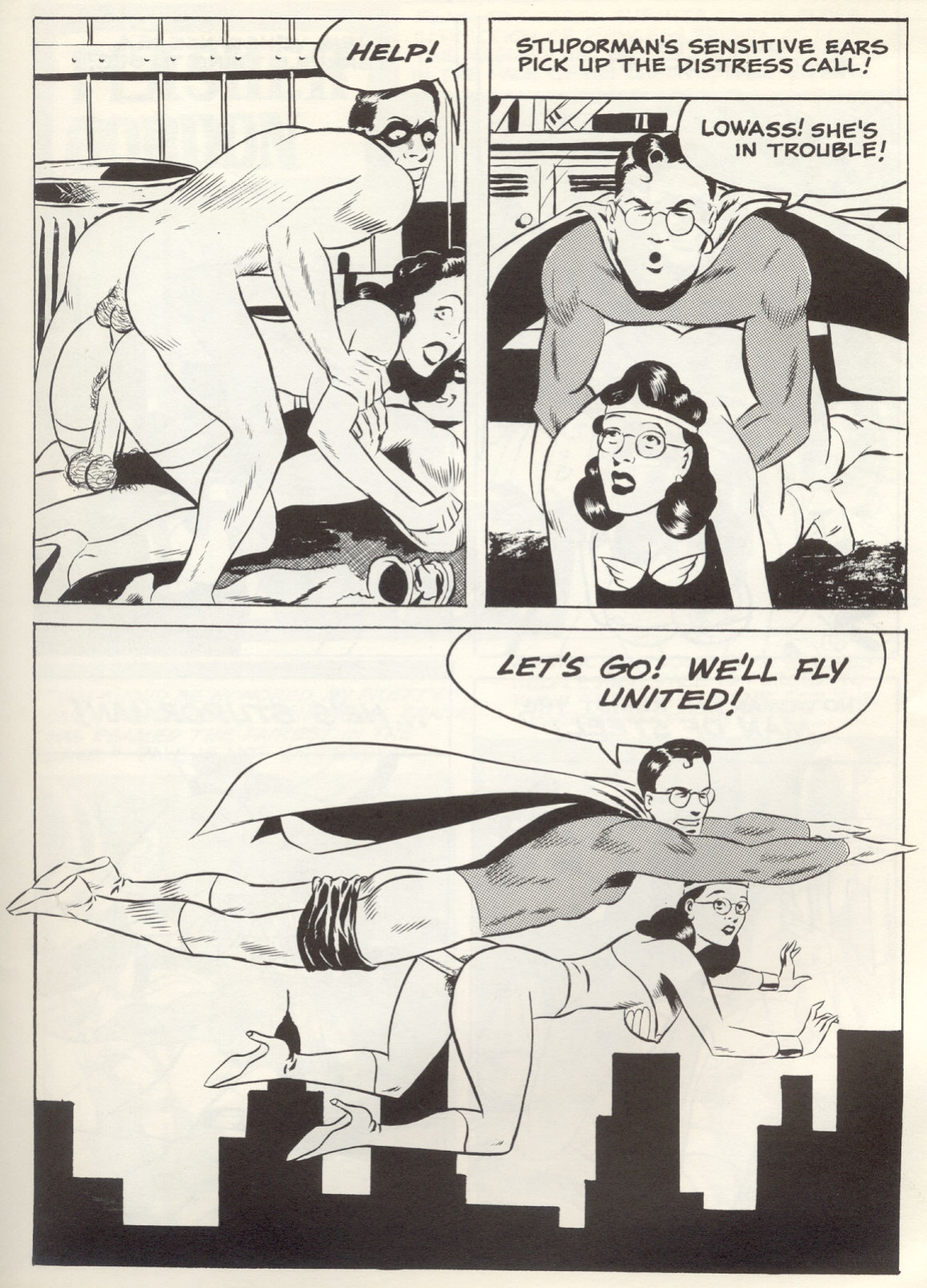 [Wallace Wood] Gang Bang #2 (Flash Gordon, Superman, Tarzan)