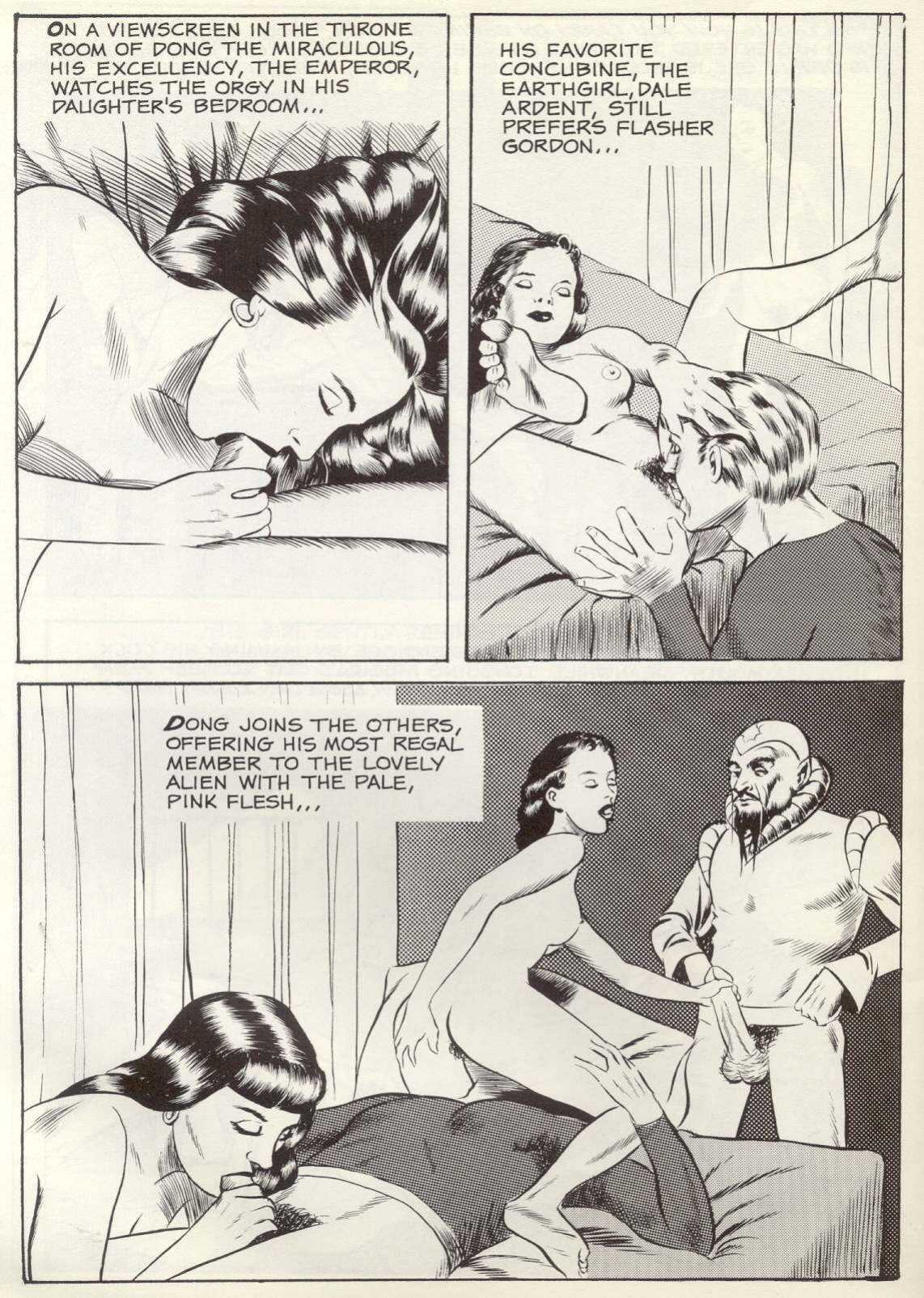 [Wallace Wood] Gang Bang #2 (Flash Gordon, Superman, Tarzan)