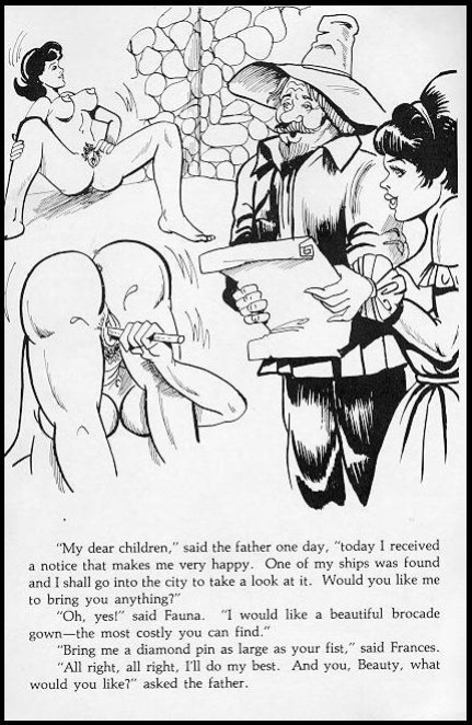 Beauty And The Beast 70's Adult Comic