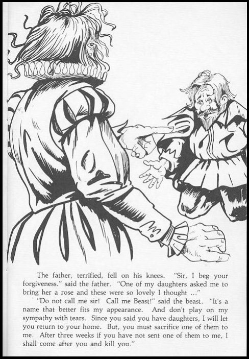 Beauty And The Beast 70's Adult Comic