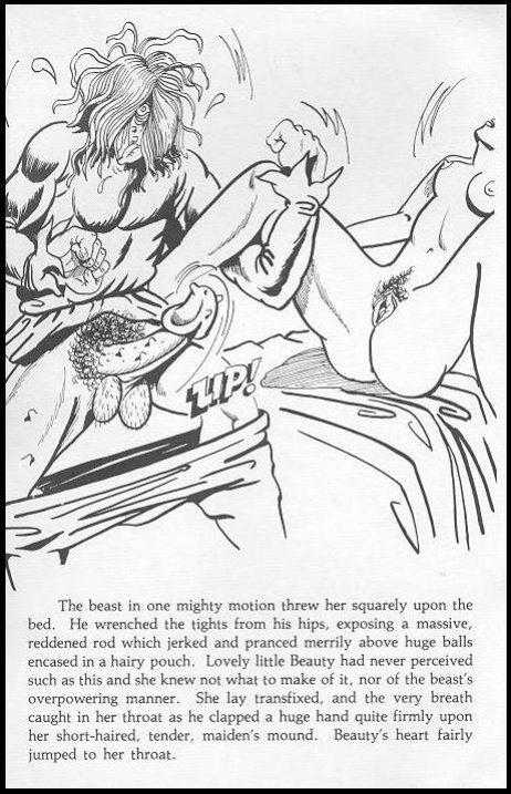 Beauty And The Beast 70's Adult Comic