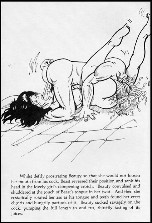 Beauty And The Beast 70's Adult Comic