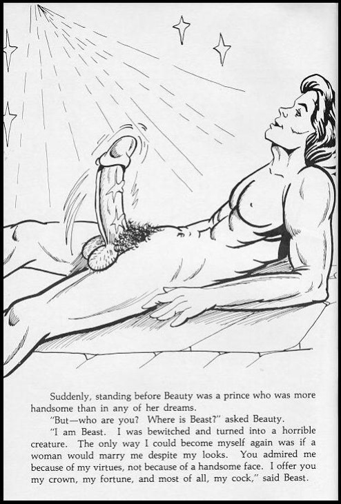 Beauty And The Beast 70's Adult Comic