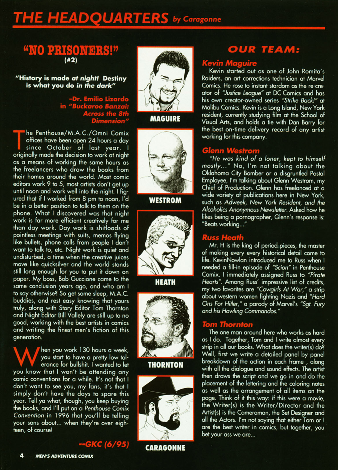 Penthouse Mens Adventure Comix #3