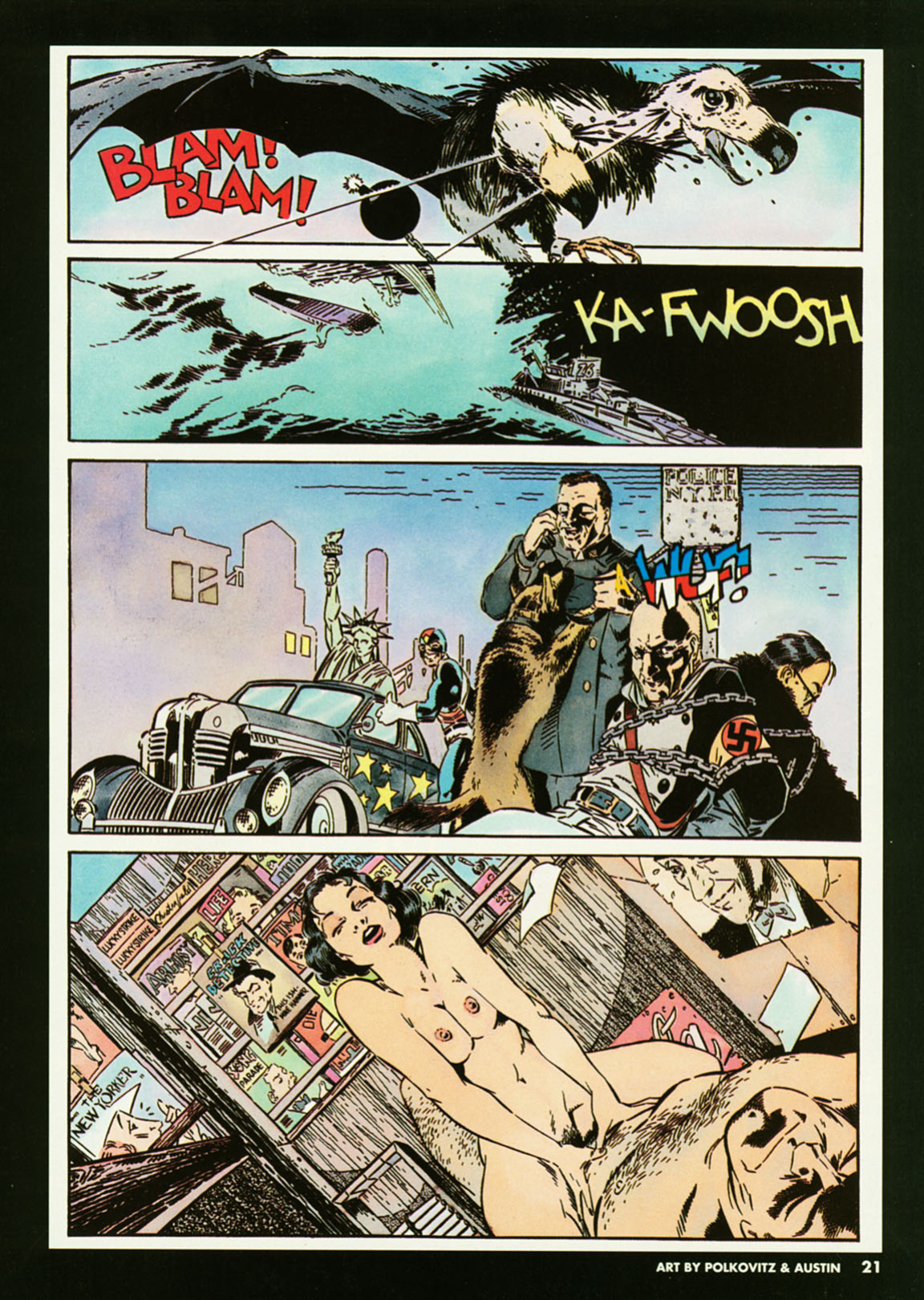 Penthouse Mens Adventure Comix #3