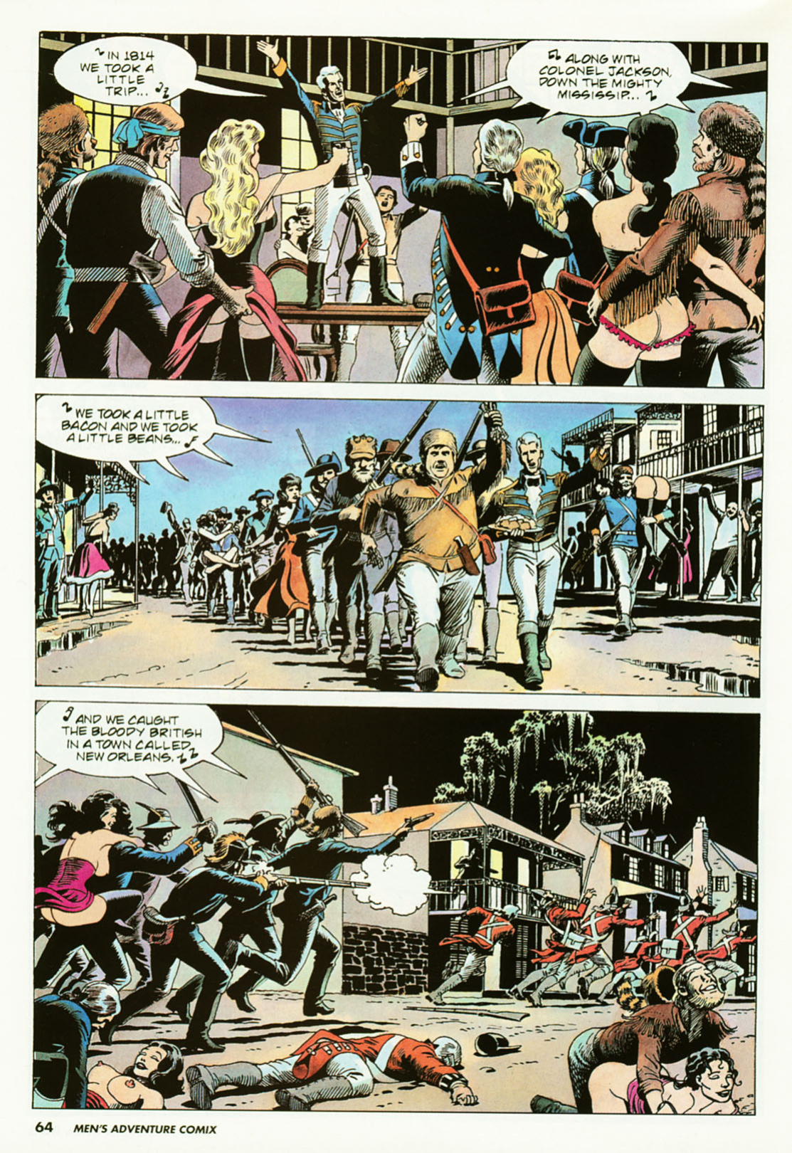 Penthouse Mens Adventure Comix #3