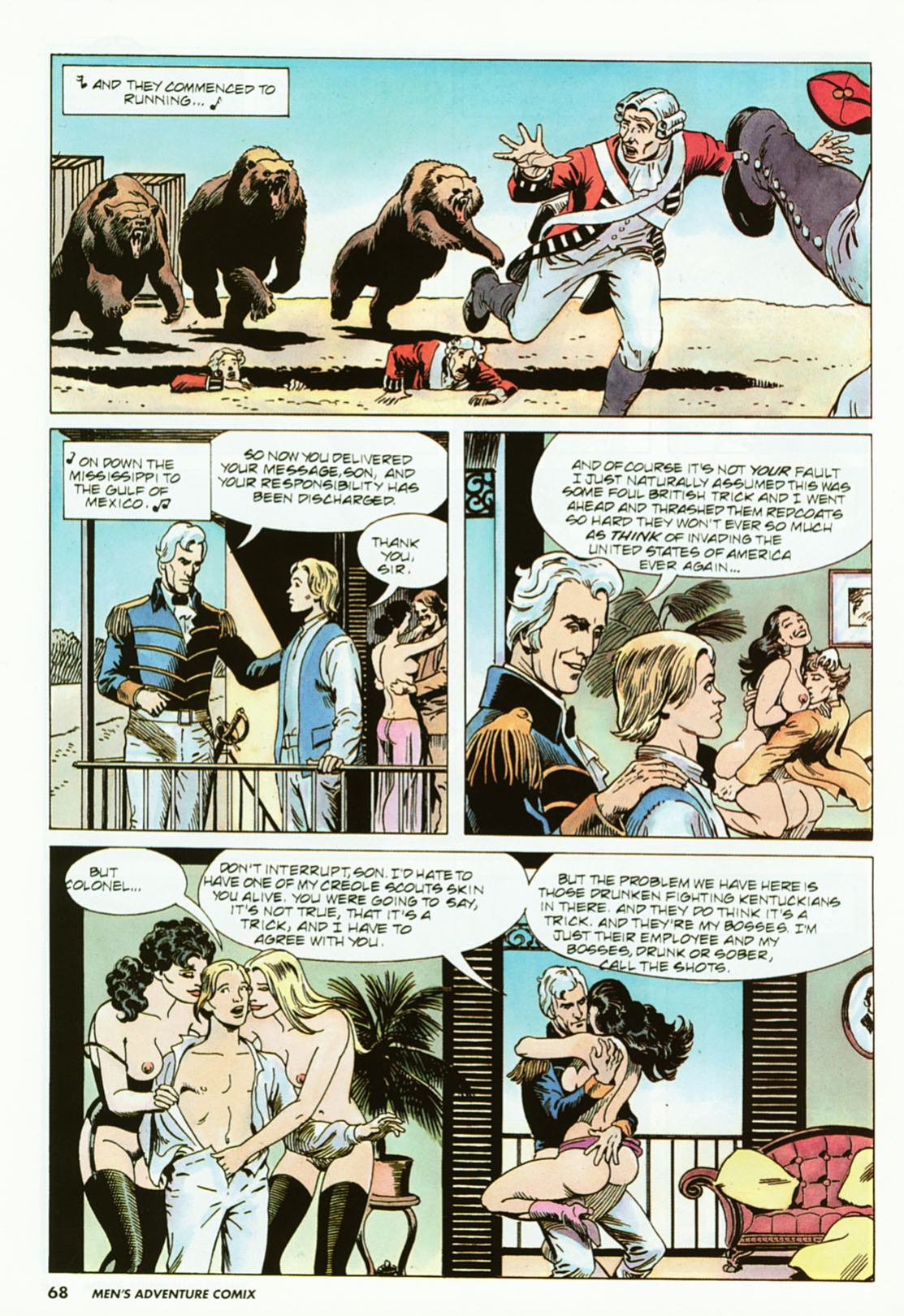 Penthouse Mens Adventure Comix #3