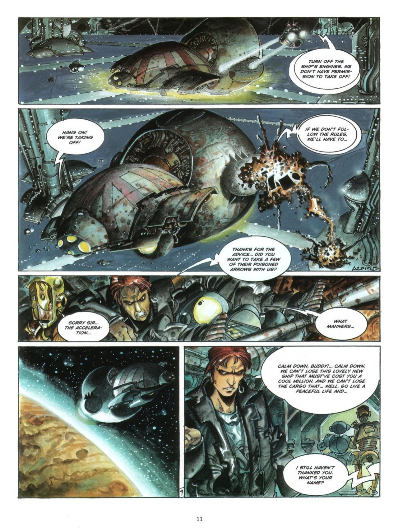 [Alfonso Azpiri] The Eye of Dart-An-Gor