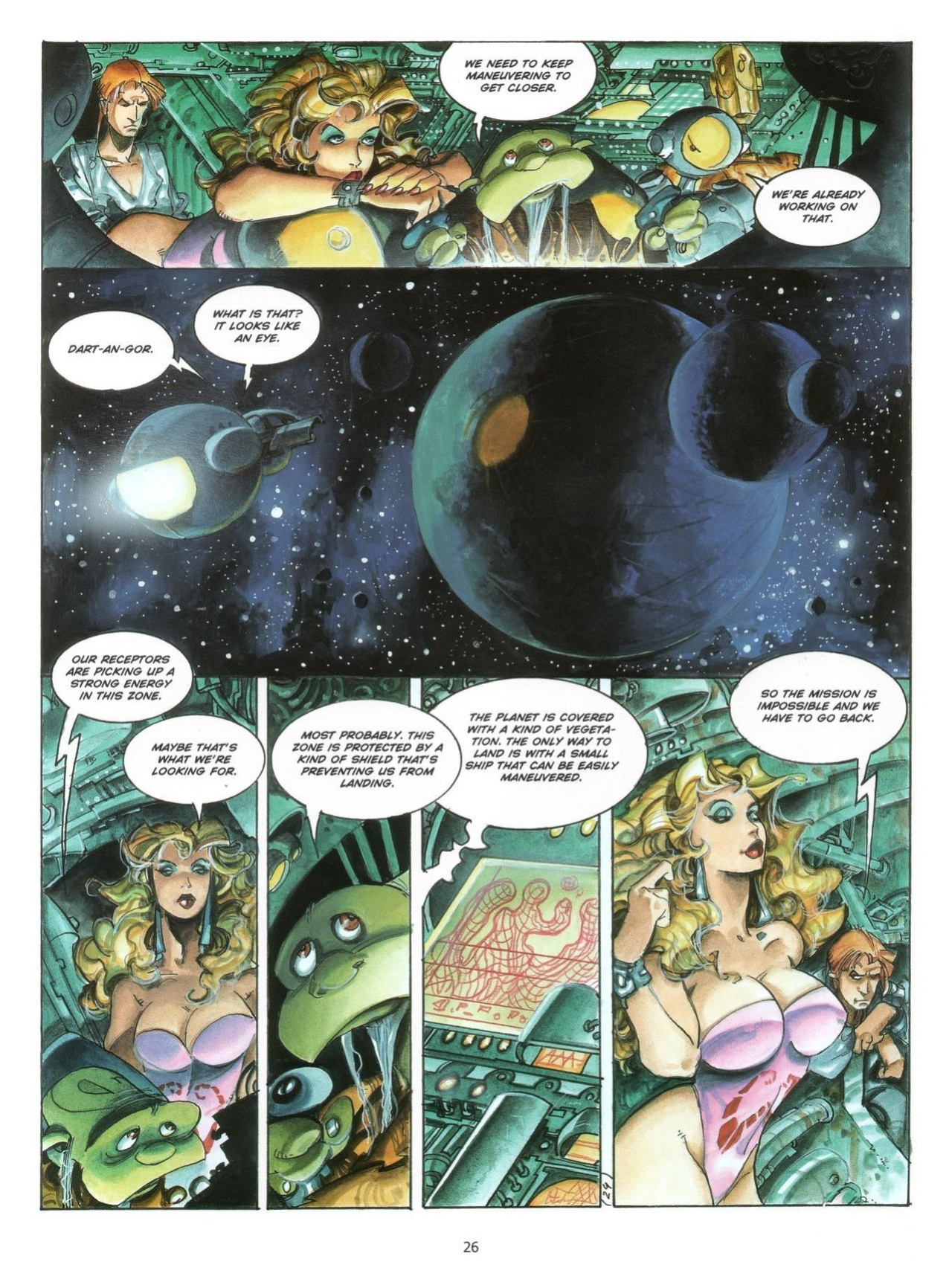 [Alfonso Azpiri] The Eye of Dart-An-Gor