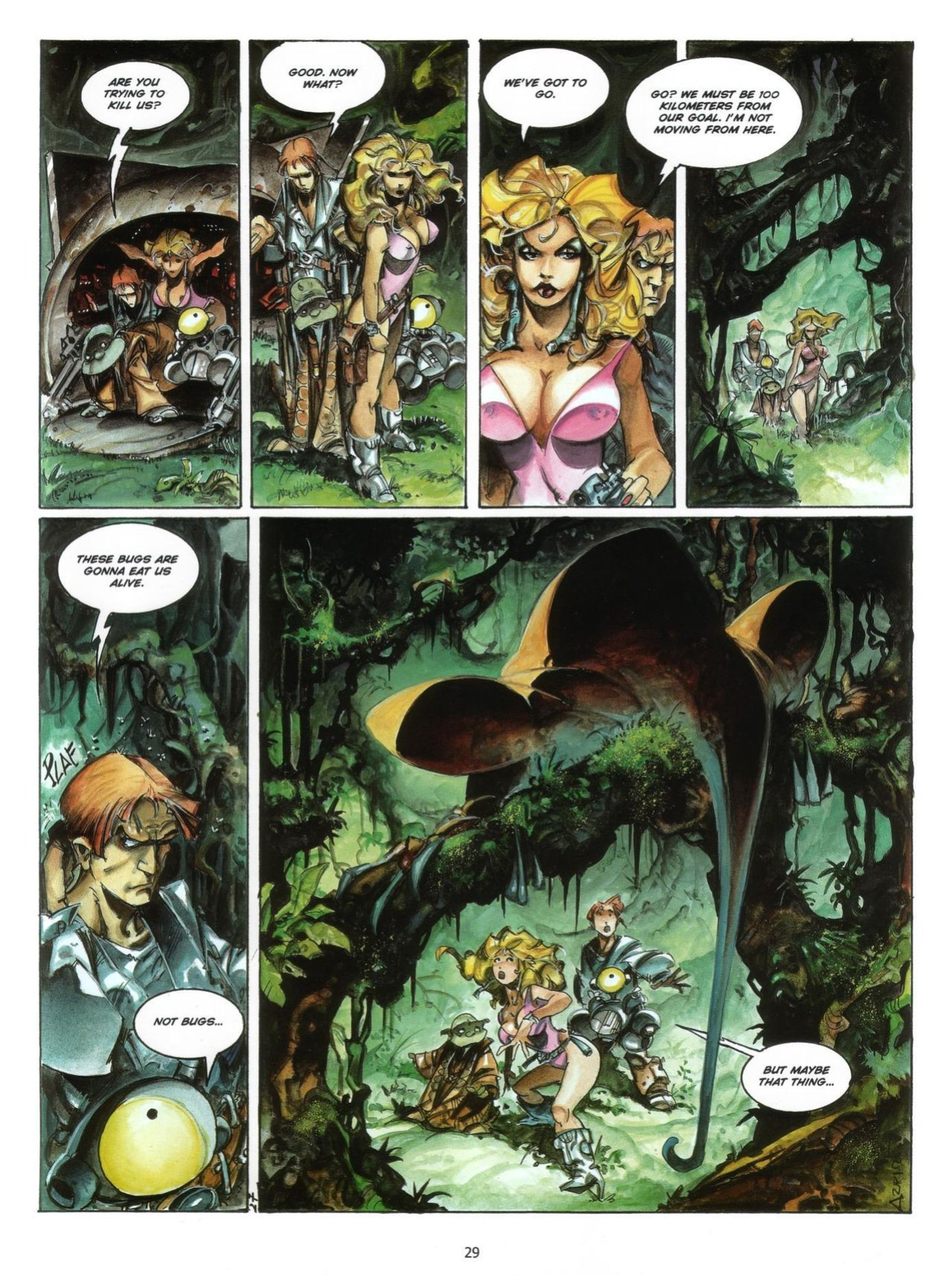 [Alfonso Azpiri] The Eye of Dart-An-Gor