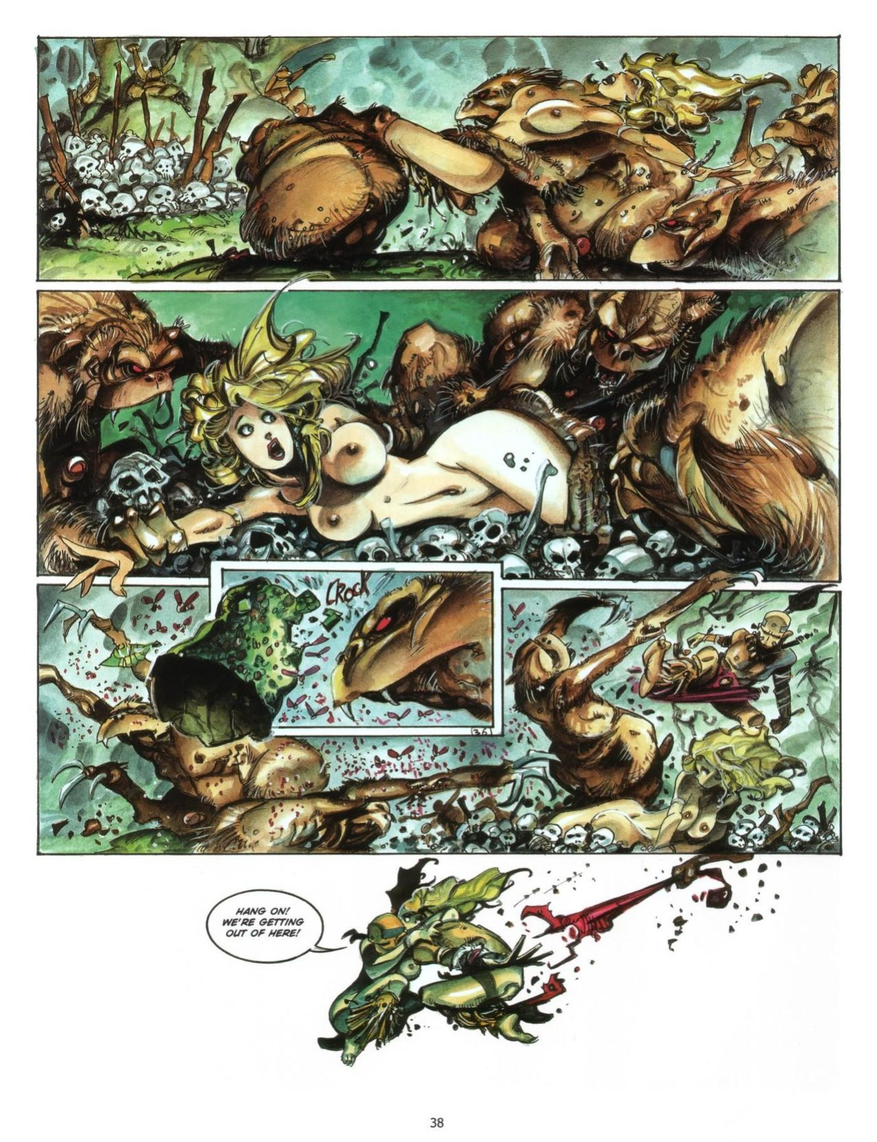 [Alfonso Azpiri] The Eye of Dart-An-Gor