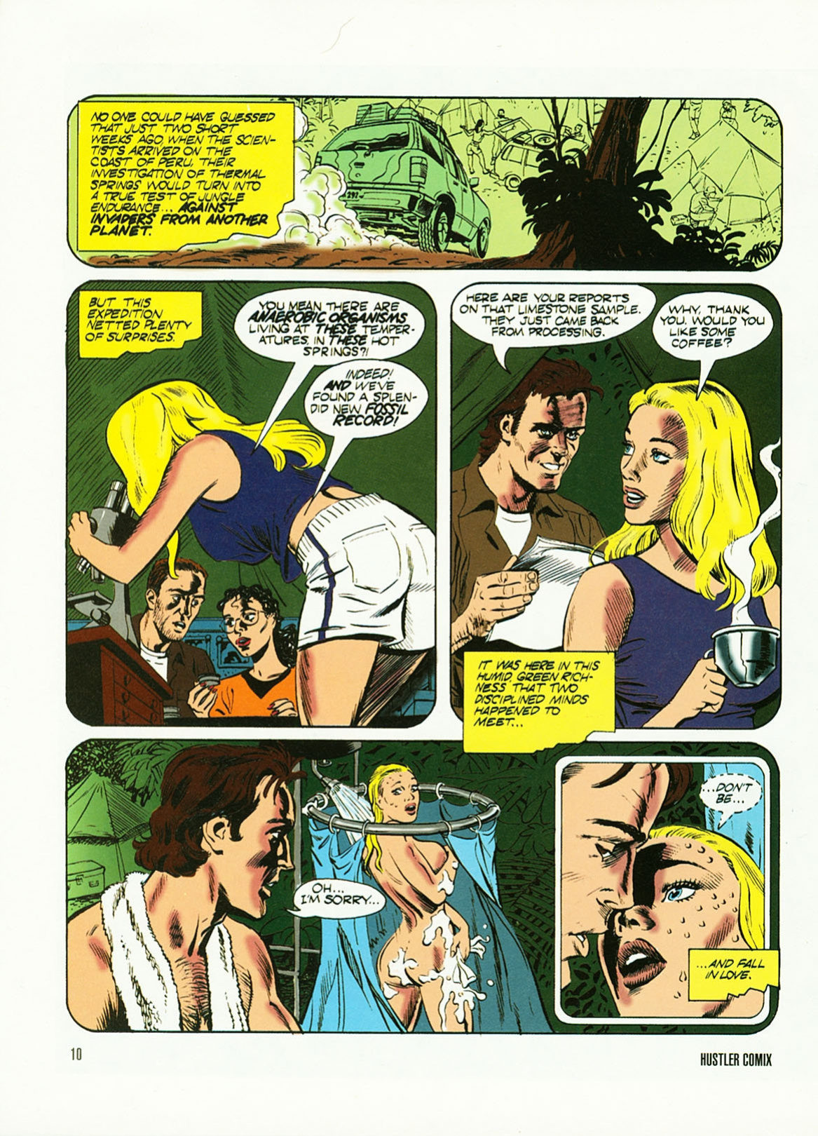 Hustler Comix Volume 1, Issue#1
