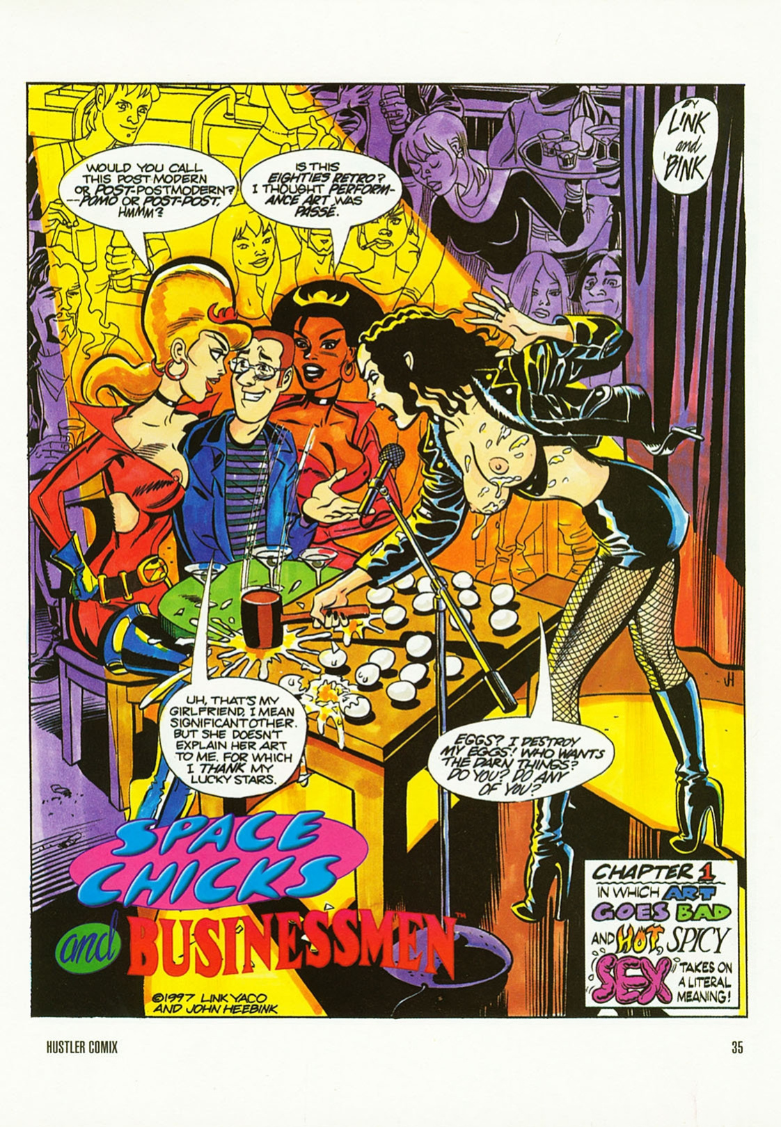 Hustler Comix Volume 1, Issue#1