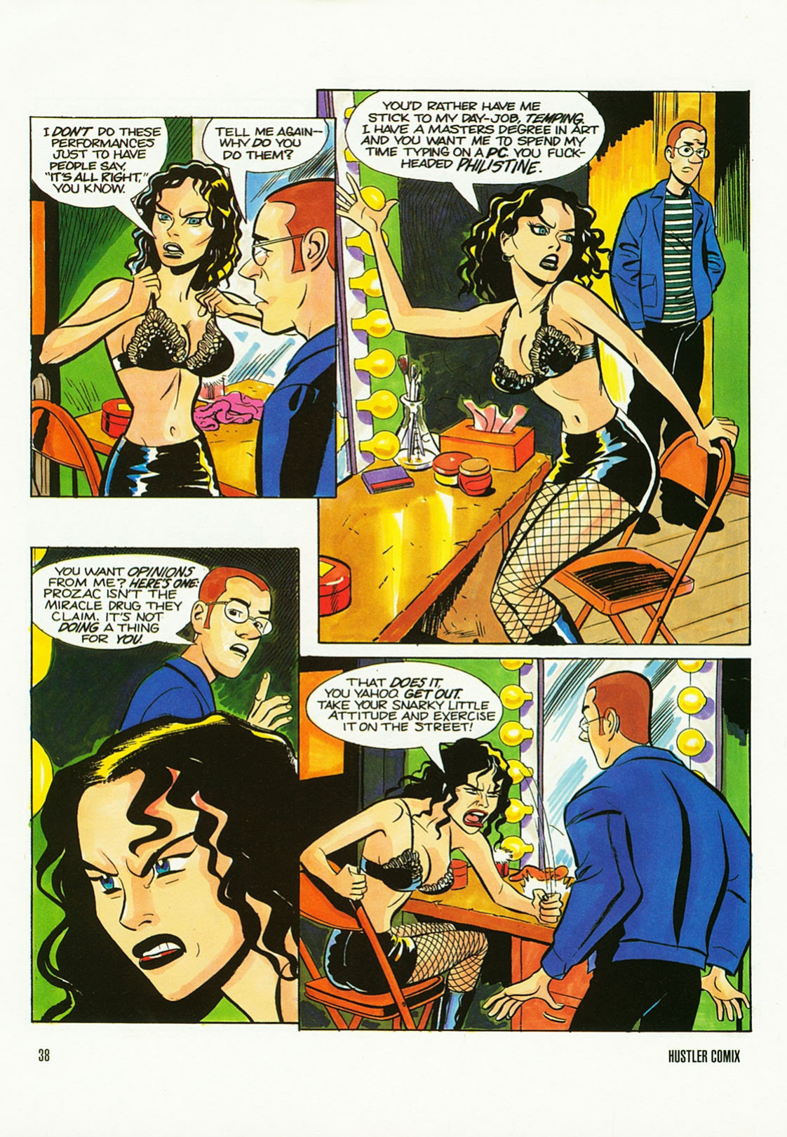 Hustler Comix Volume 1, Issue#1