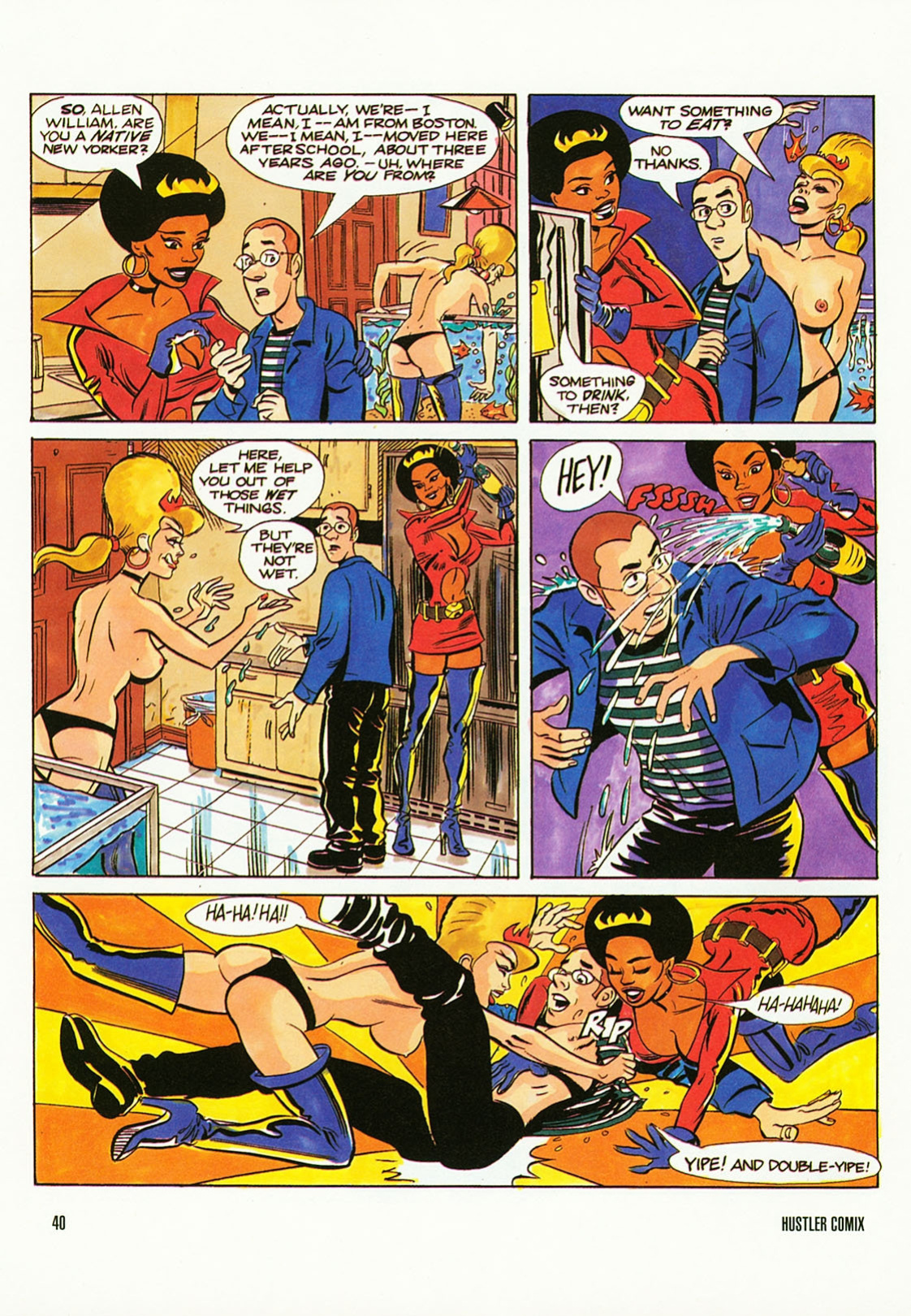 Hustler Comix Volume 1, Issue#1