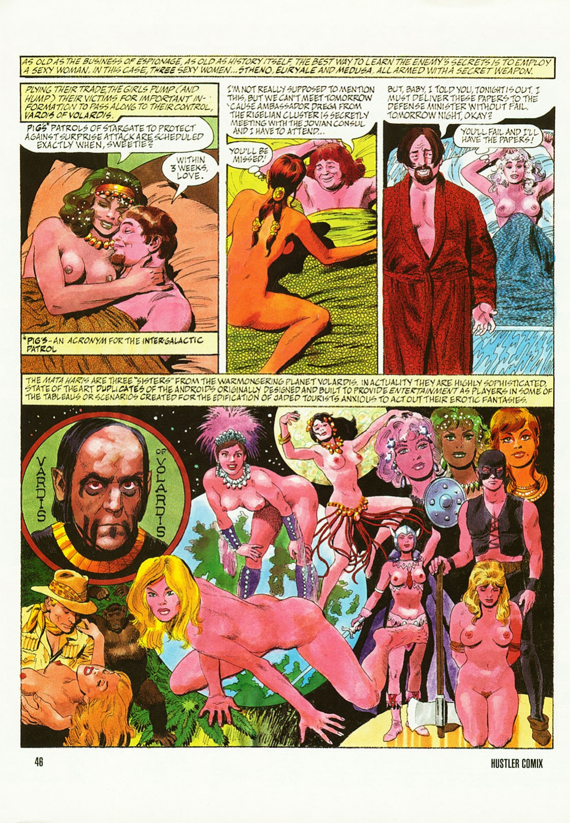 Hustler Comix Volume 1, Issue#1