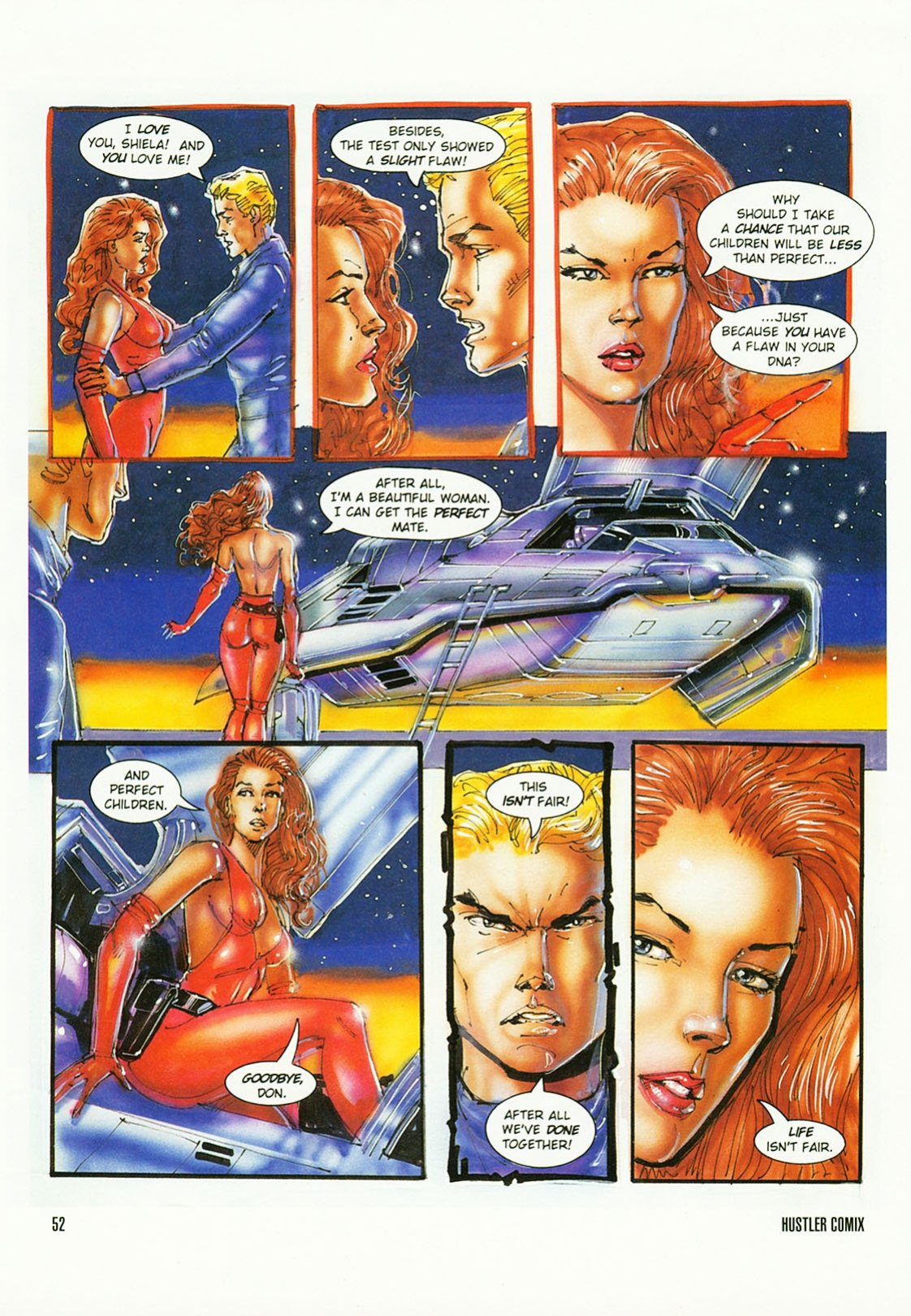 Hustler Comix Volume 1, Issue#1