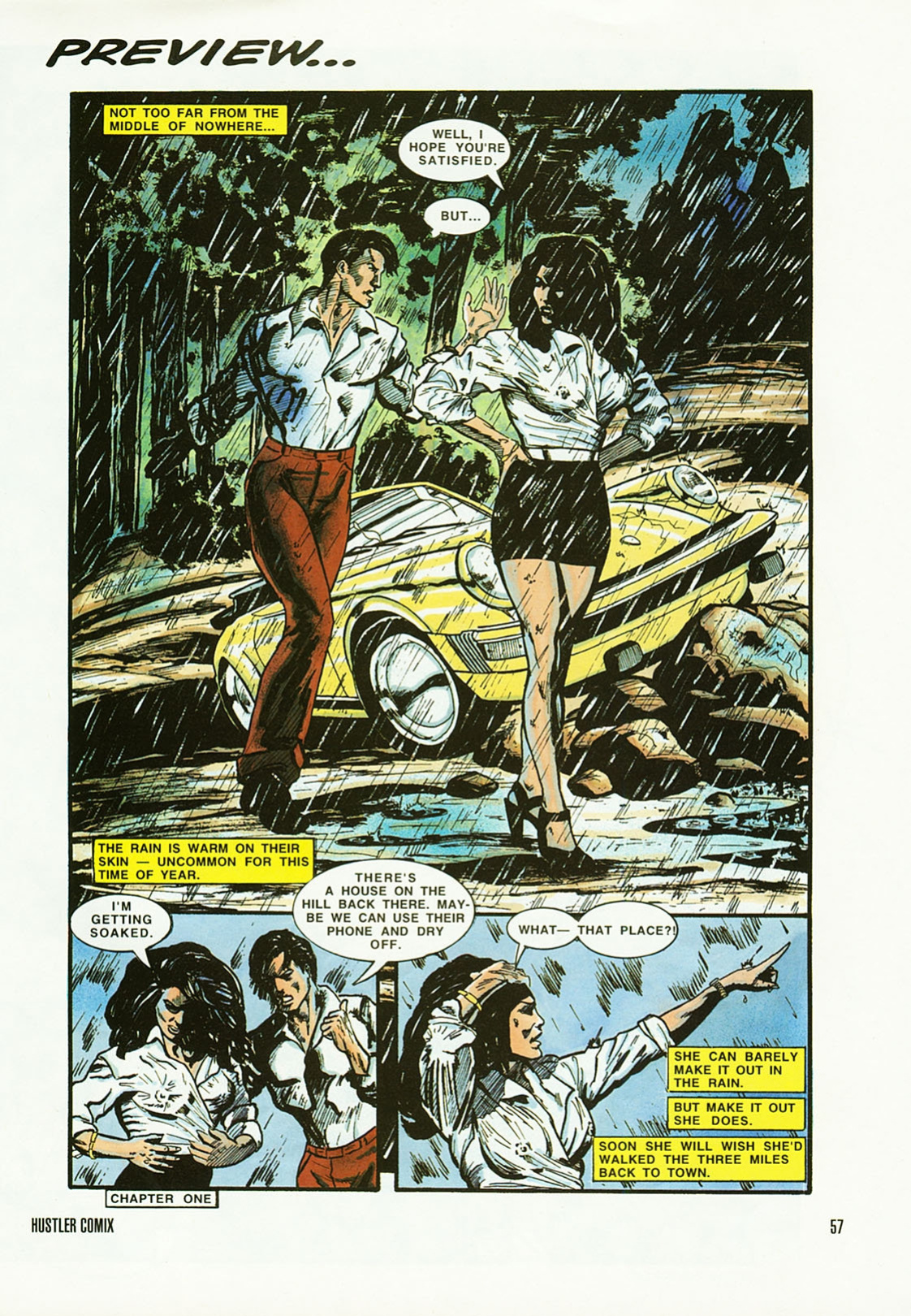 Hustler Comix Volume 1, Issue#1