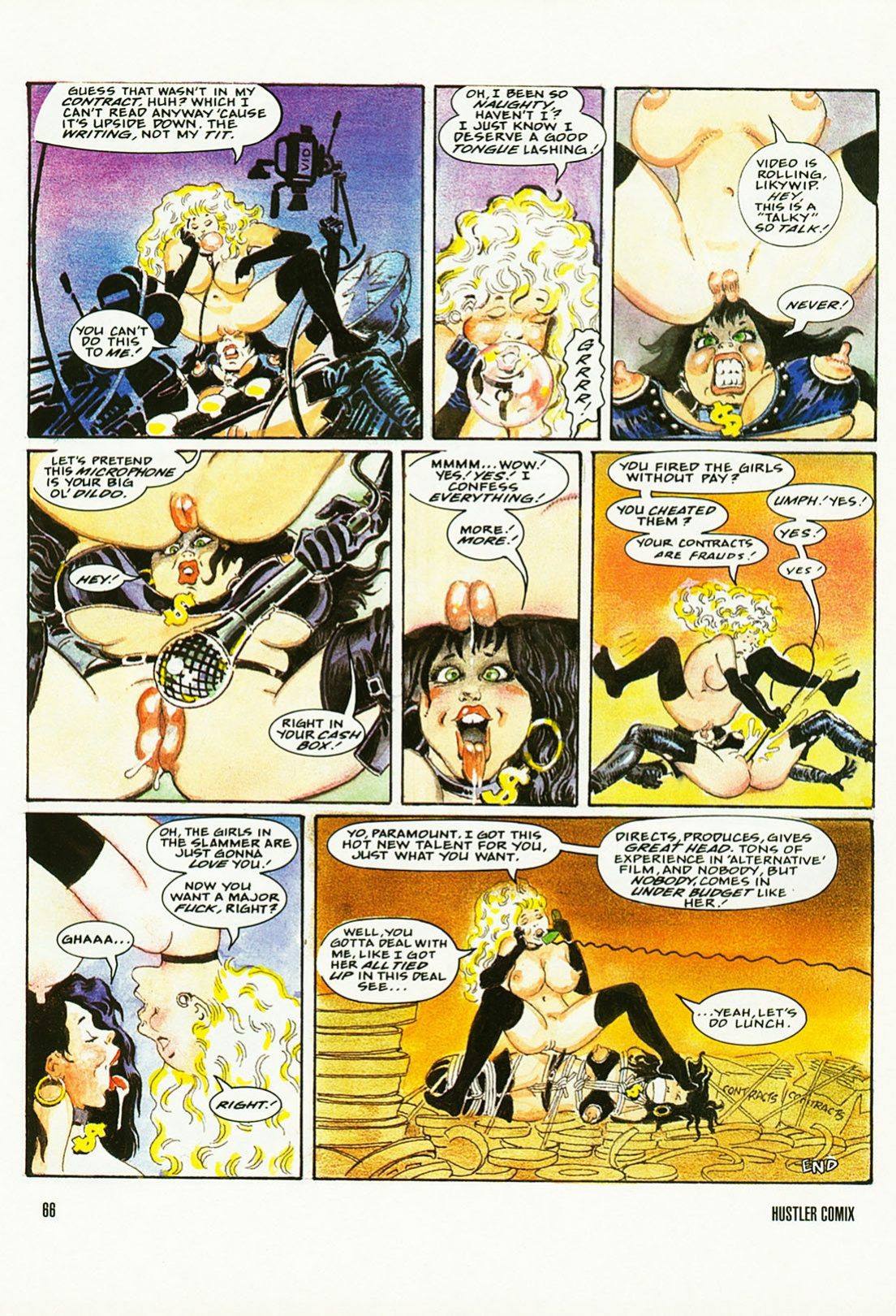 Hustler Comix Volume 1, Issue#1