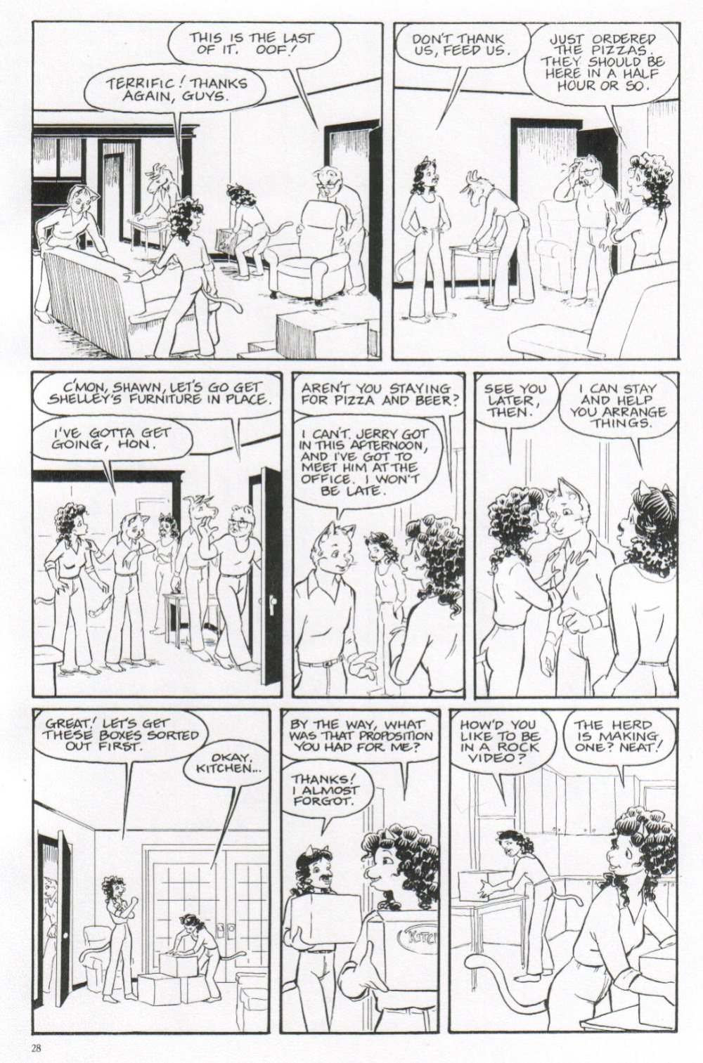 [Reed Waller] Omaha the Cat Dancer - Volume #3