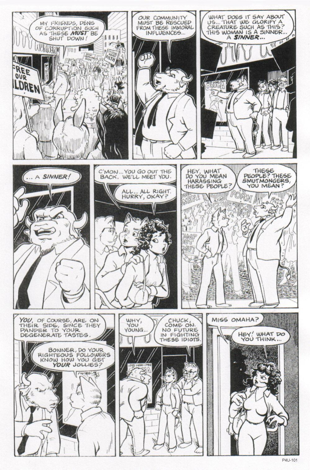 [Reed Waller] Omaha the Cat Dancer - Volume #3