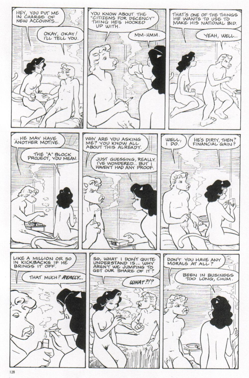 [Reed Waller] Omaha the Cat Dancer - Volume #3