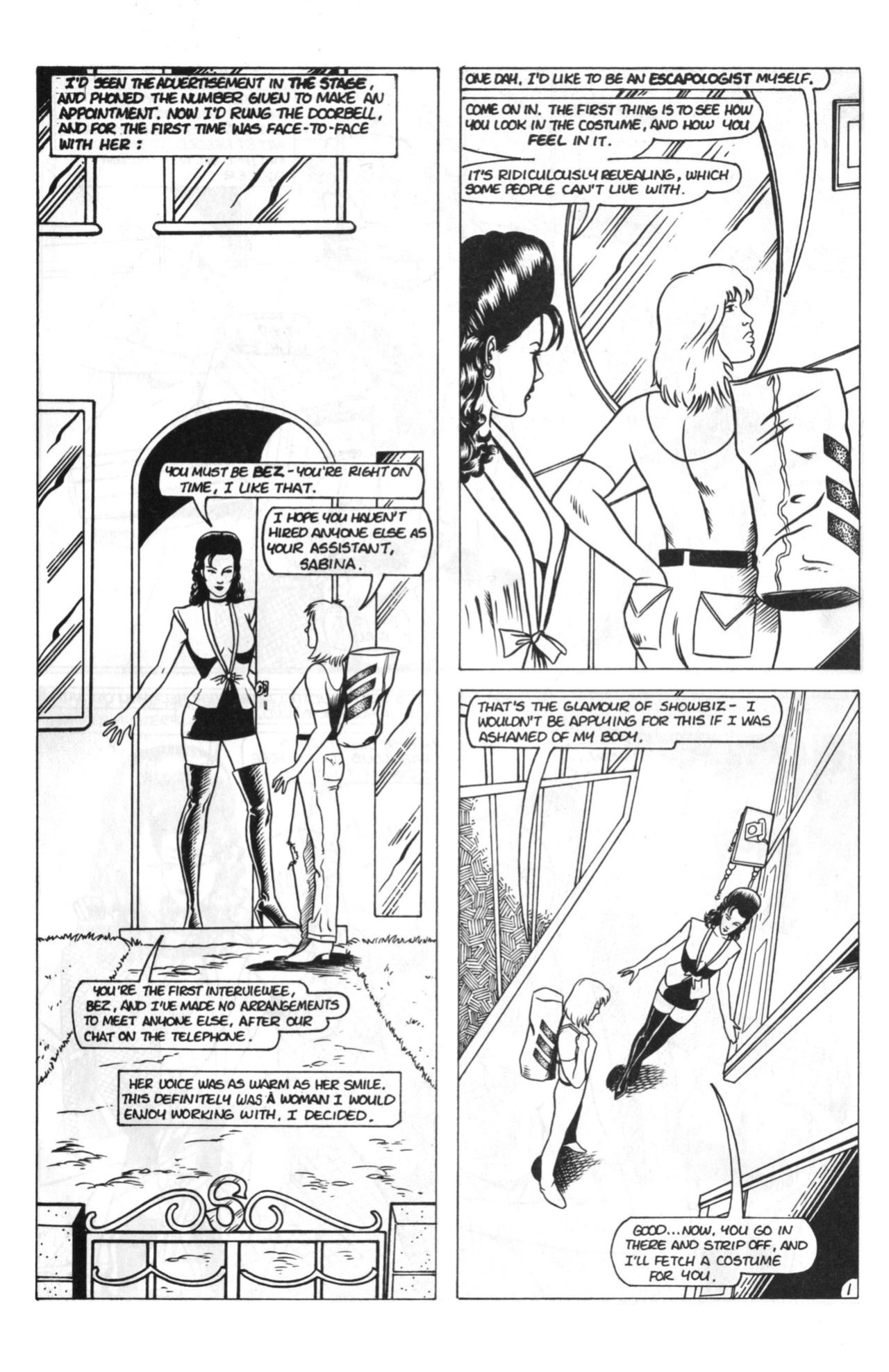 [Paul Naring] Sabina - Mistress of Escapes #1