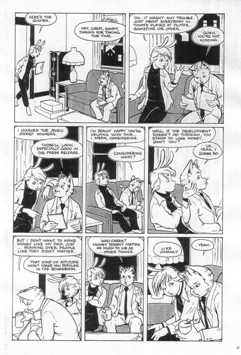 [Reed Waller] Omaha the Cat Dancer - Volume #5