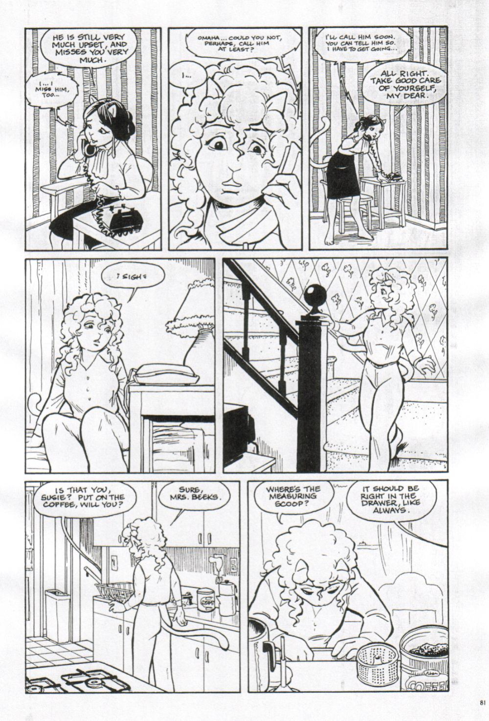 [Reed Waller] Omaha the Cat Dancer - Volume #5