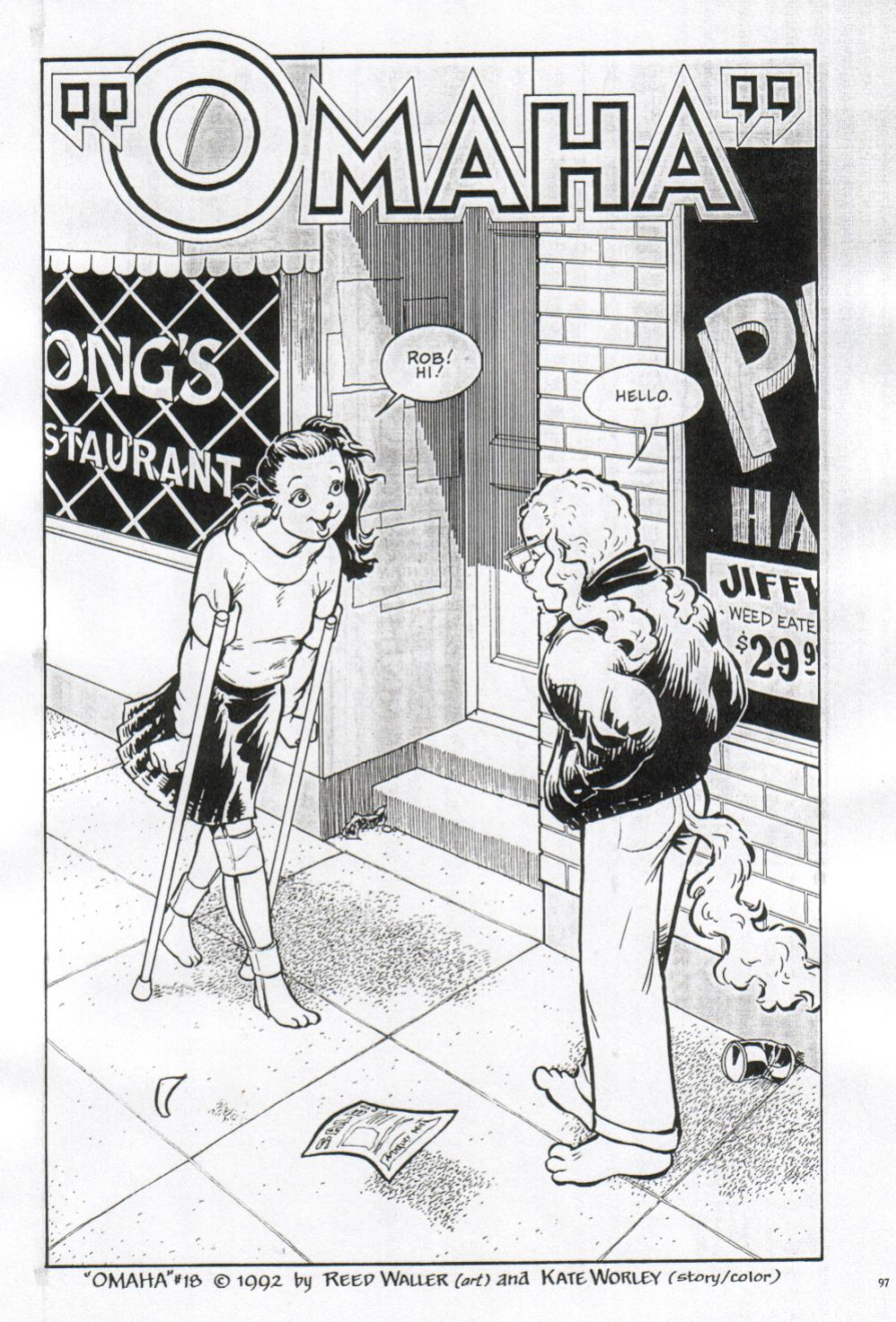 [Reed Waller] Omaha the Cat Dancer - Volume #5
