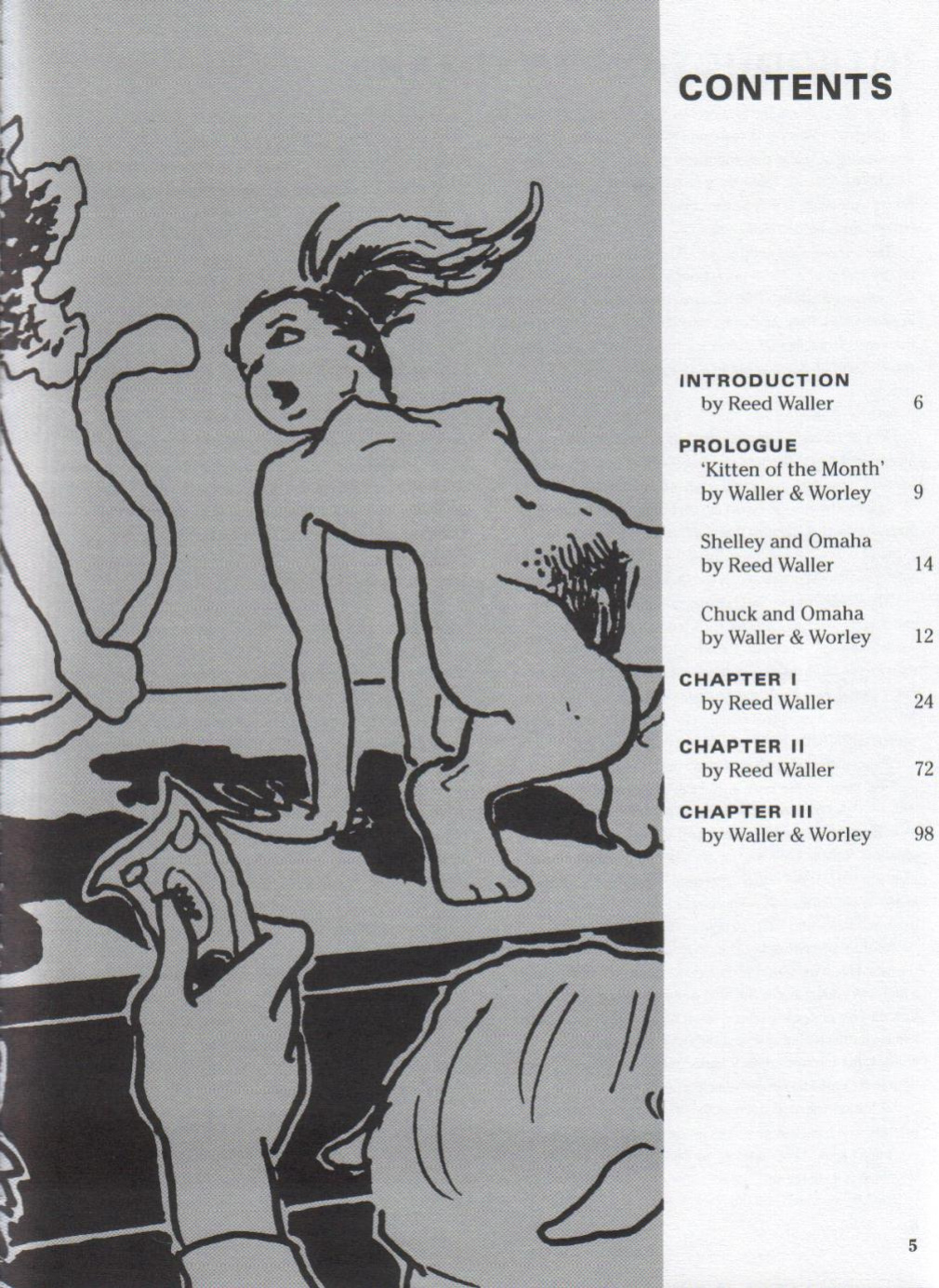 [Reed Waller] Omaha the Cat Dancer - Volume #1