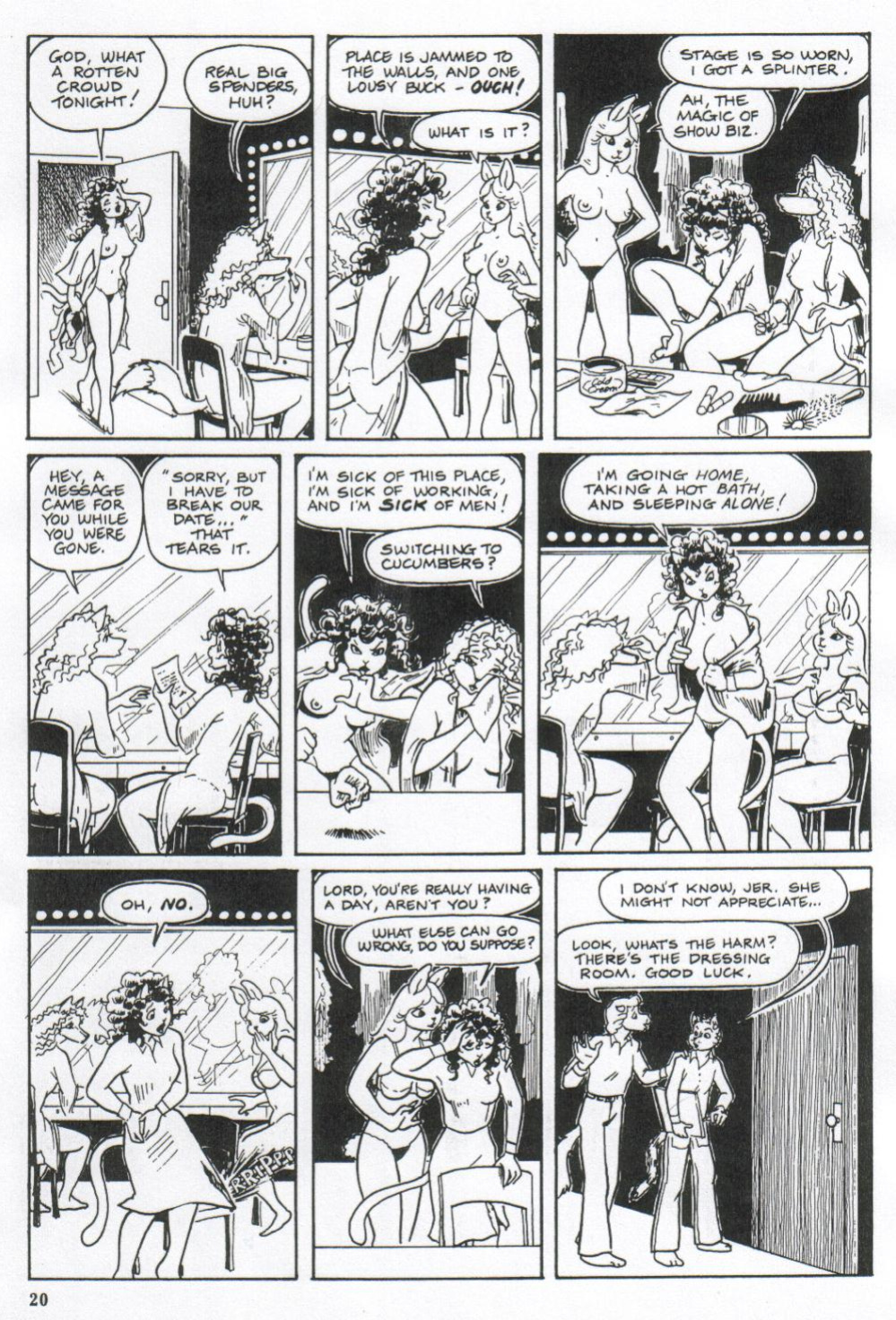 [Reed Waller] Omaha the Cat Dancer - Volume #1