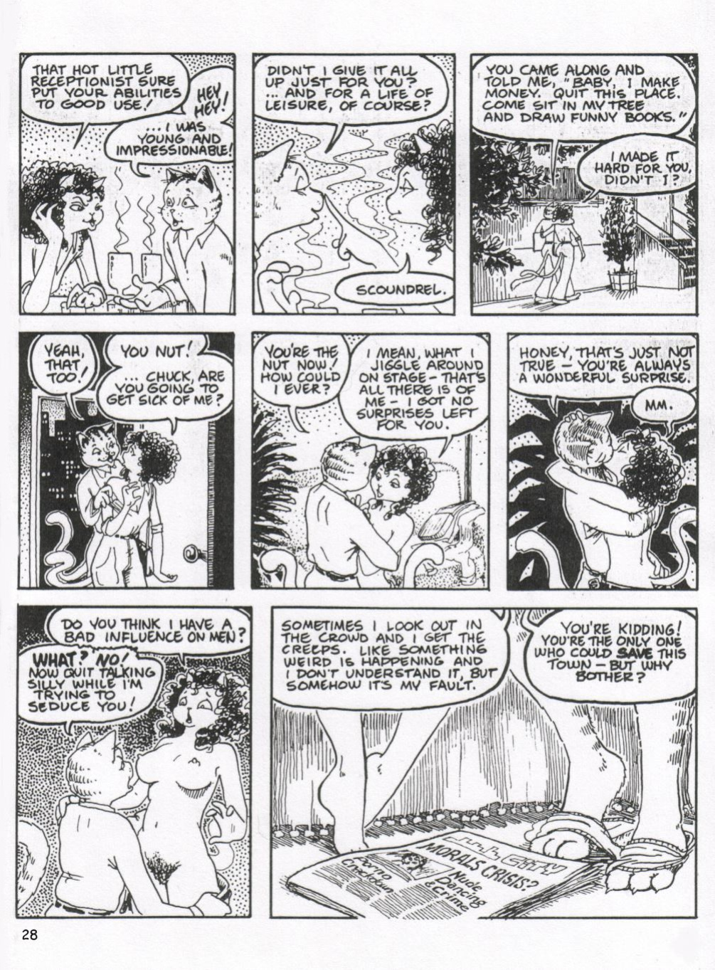 [Reed Waller] Omaha the Cat Dancer - Volume #1