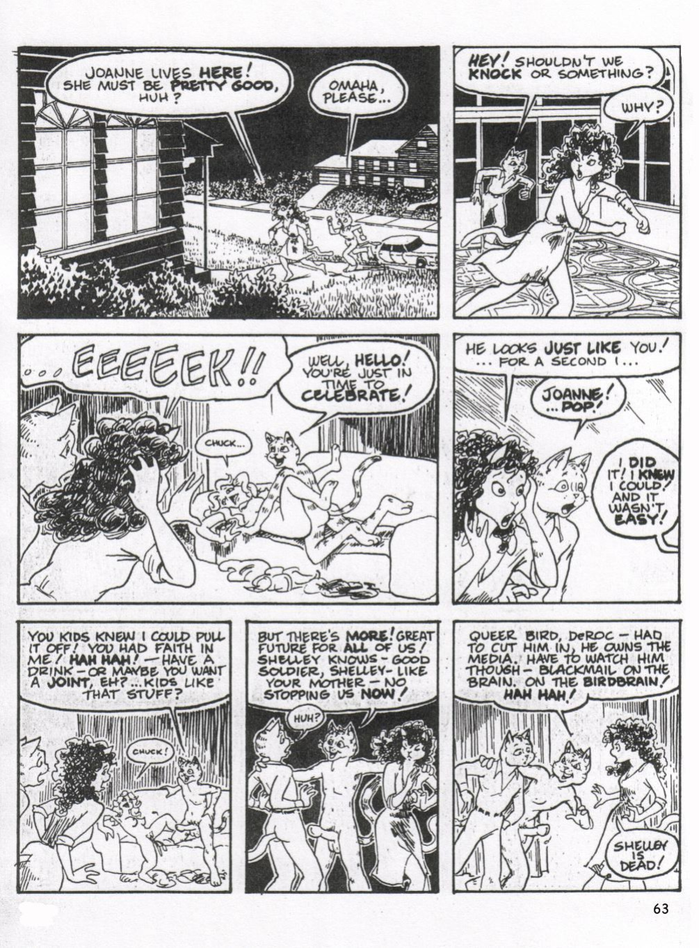 [Reed Waller] Omaha the Cat Dancer - Volume #1