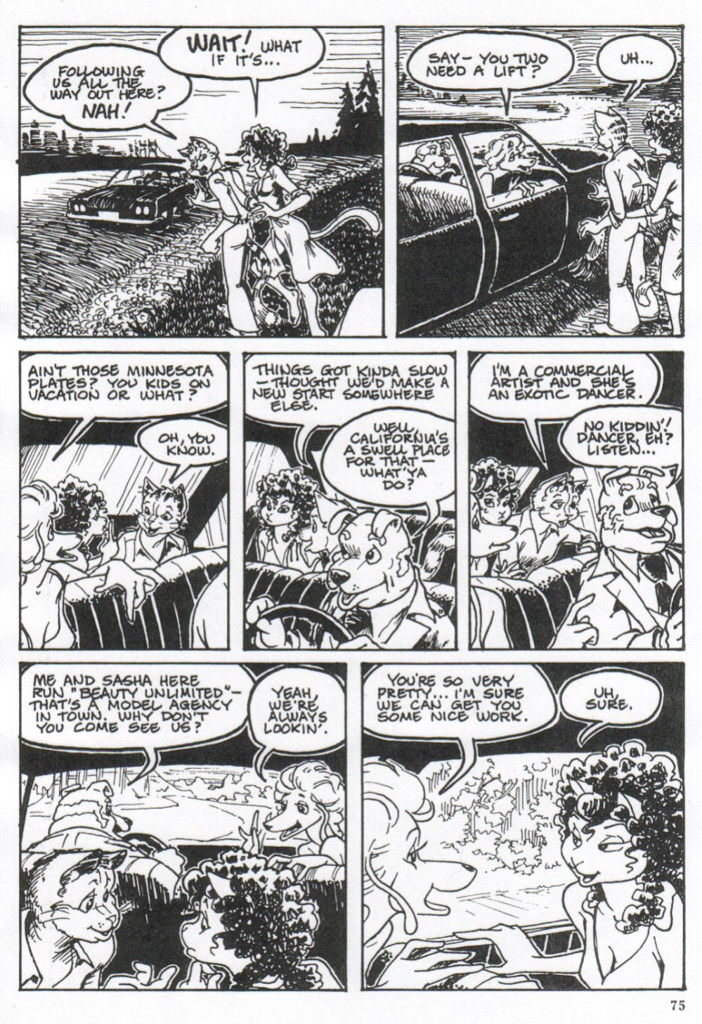[Reed Waller] Omaha the Cat Dancer - Volume #1