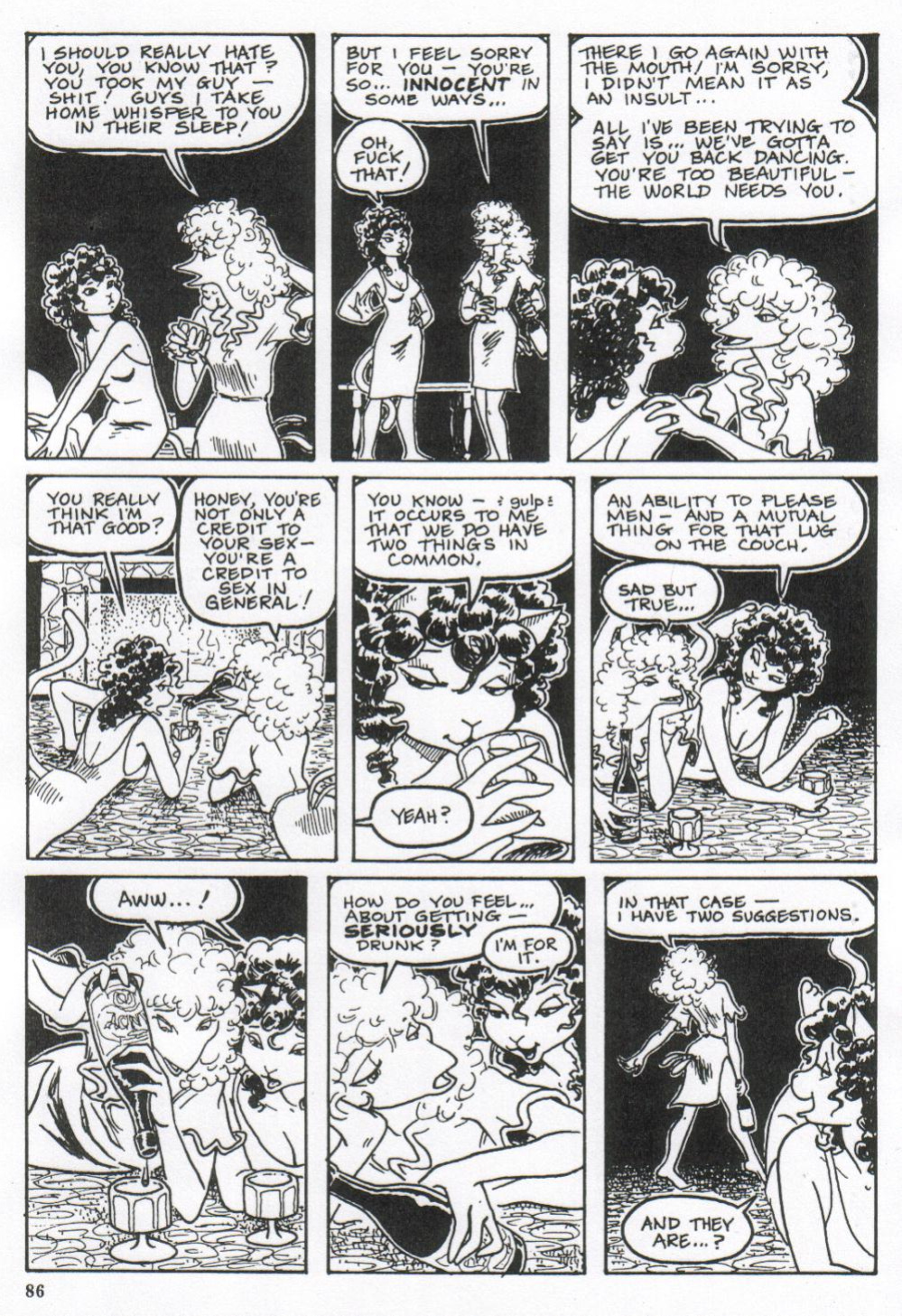 [Reed Waller] Omaha the Cat Dancer - Volume #1