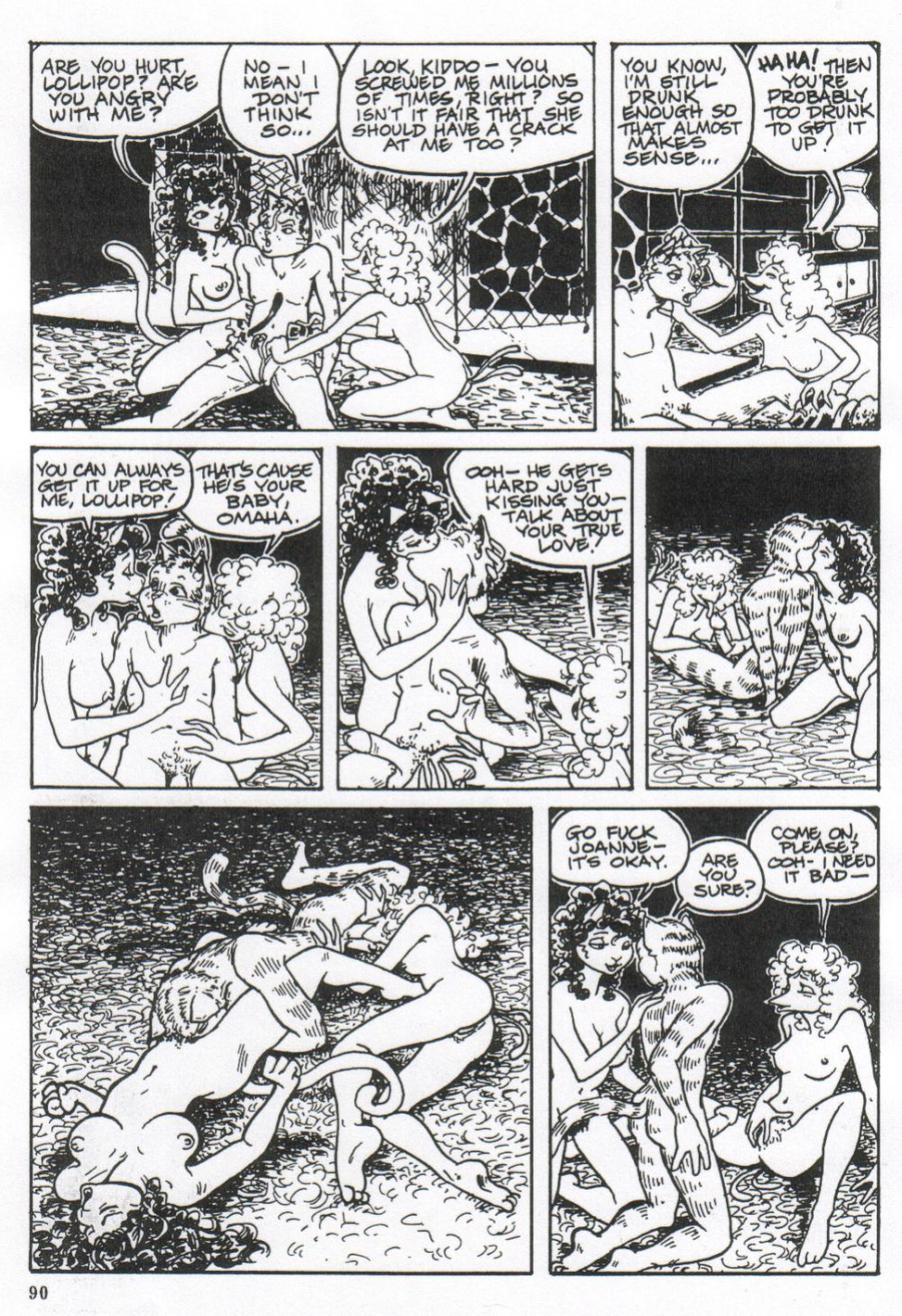[Reed Waller] Omaha the Cat Dancer - Volume #1