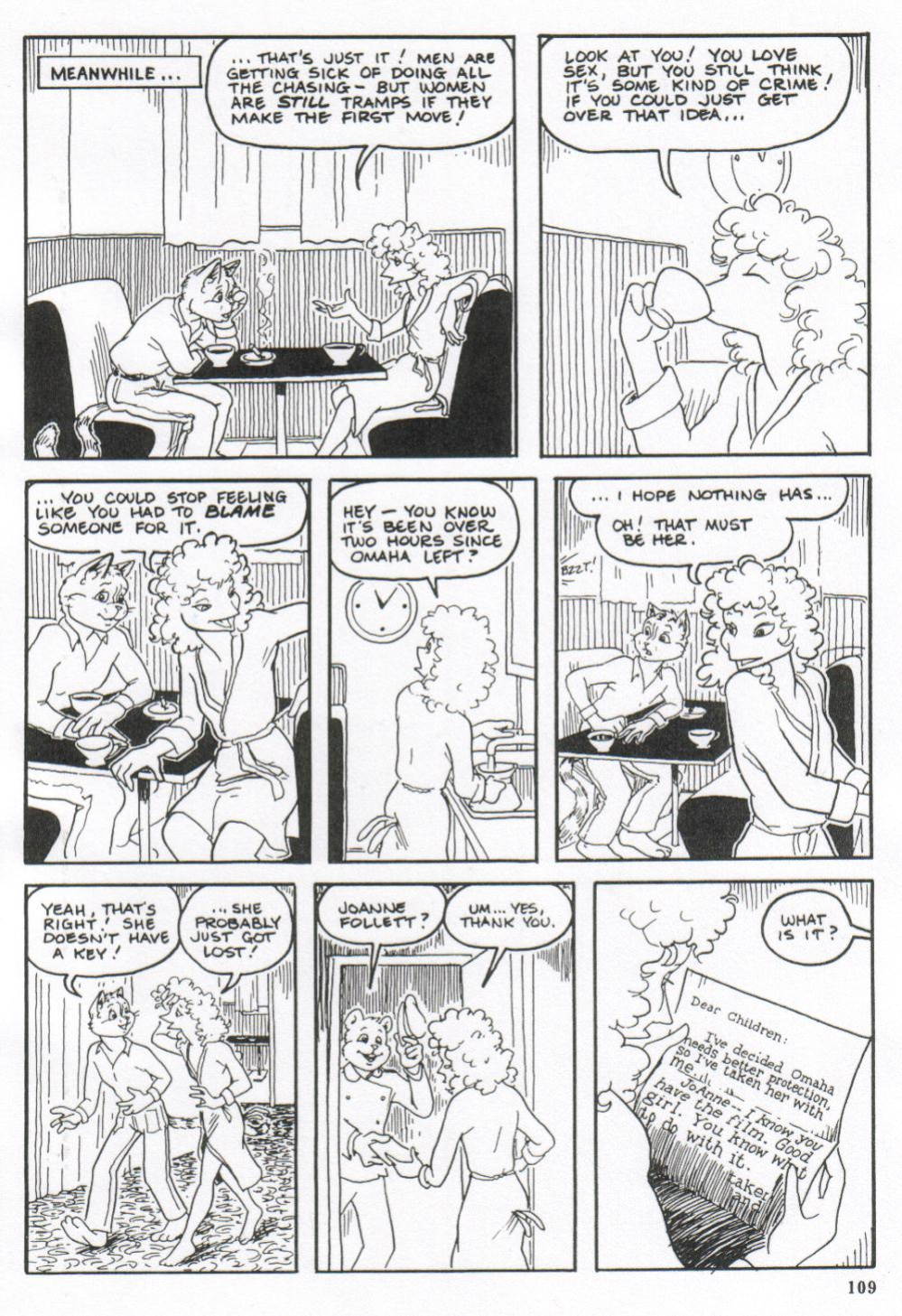 [Reed Waller] Omaha the Cat Dancer - Volume #1