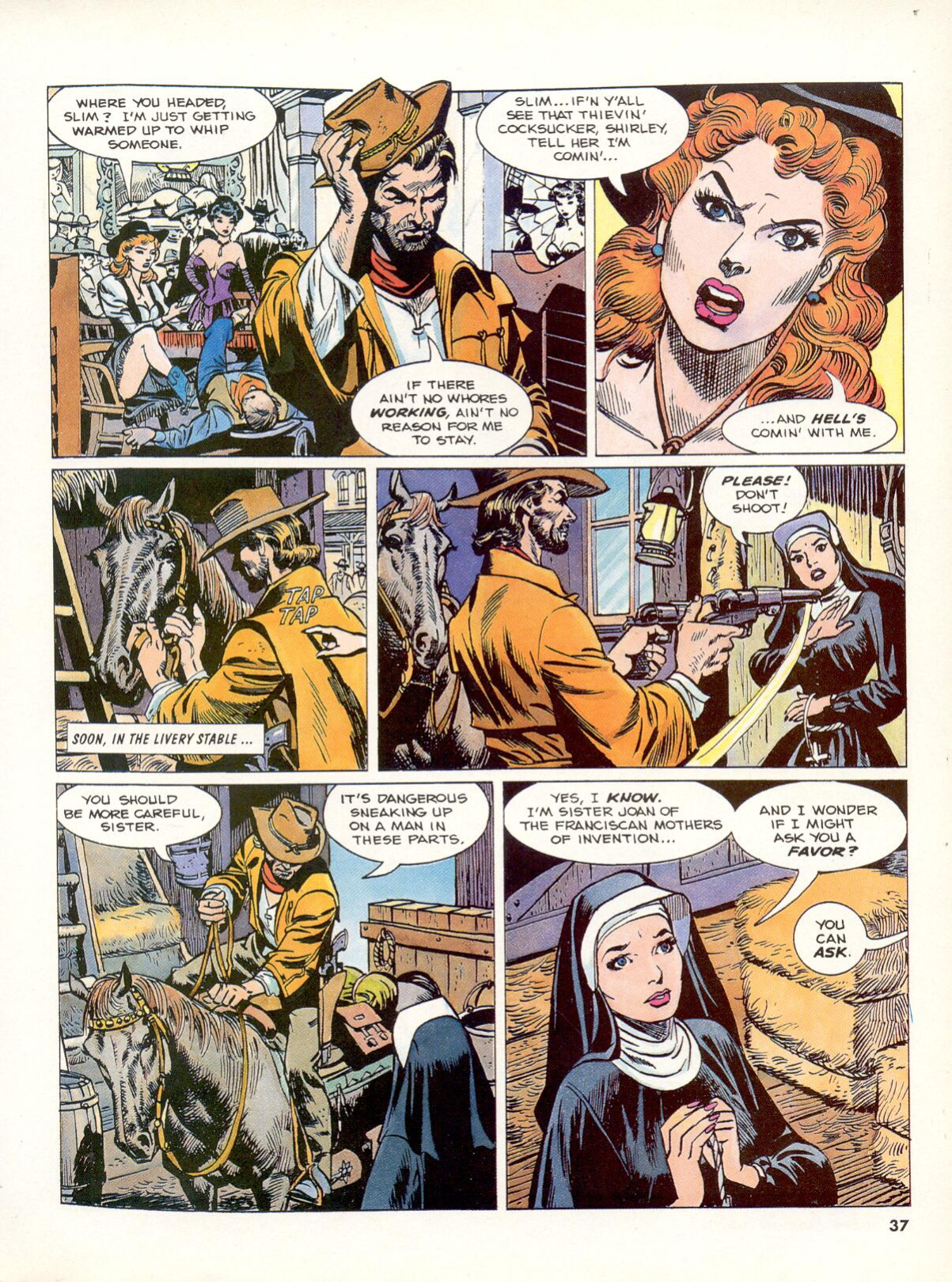 Penthouse Mens Adventure Comix