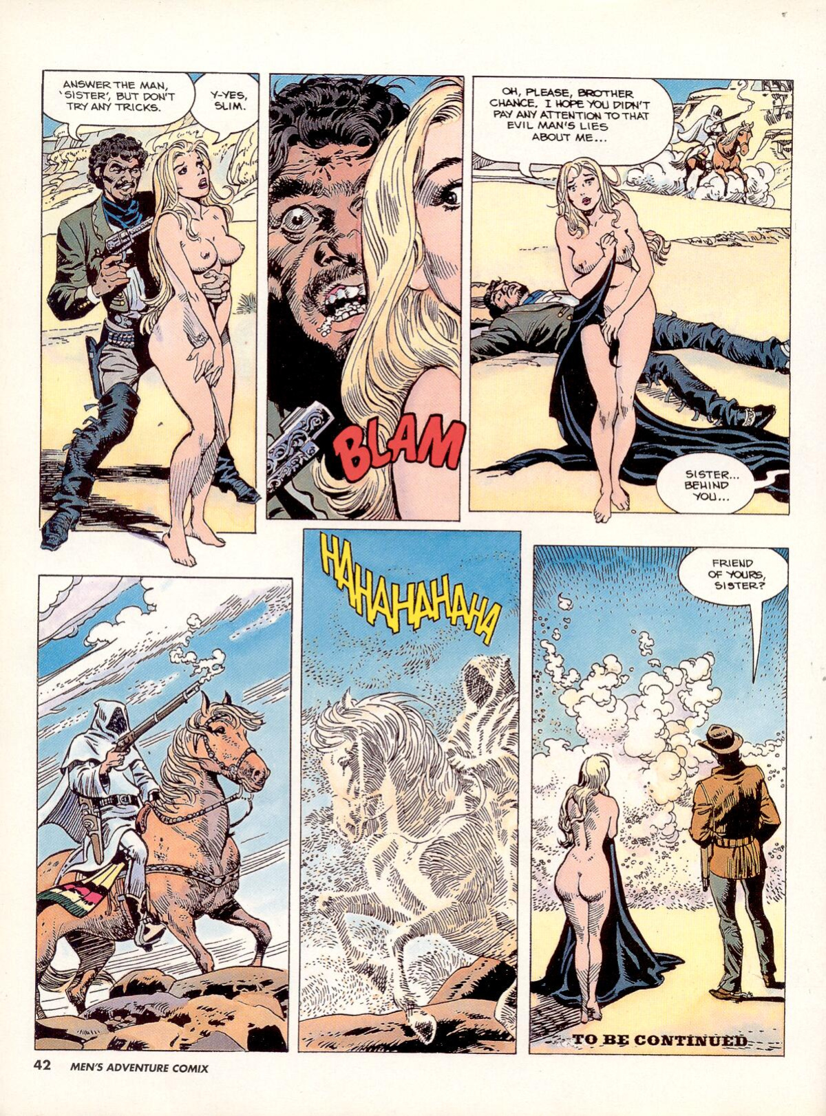 Penthouse Mens Adventure Comix