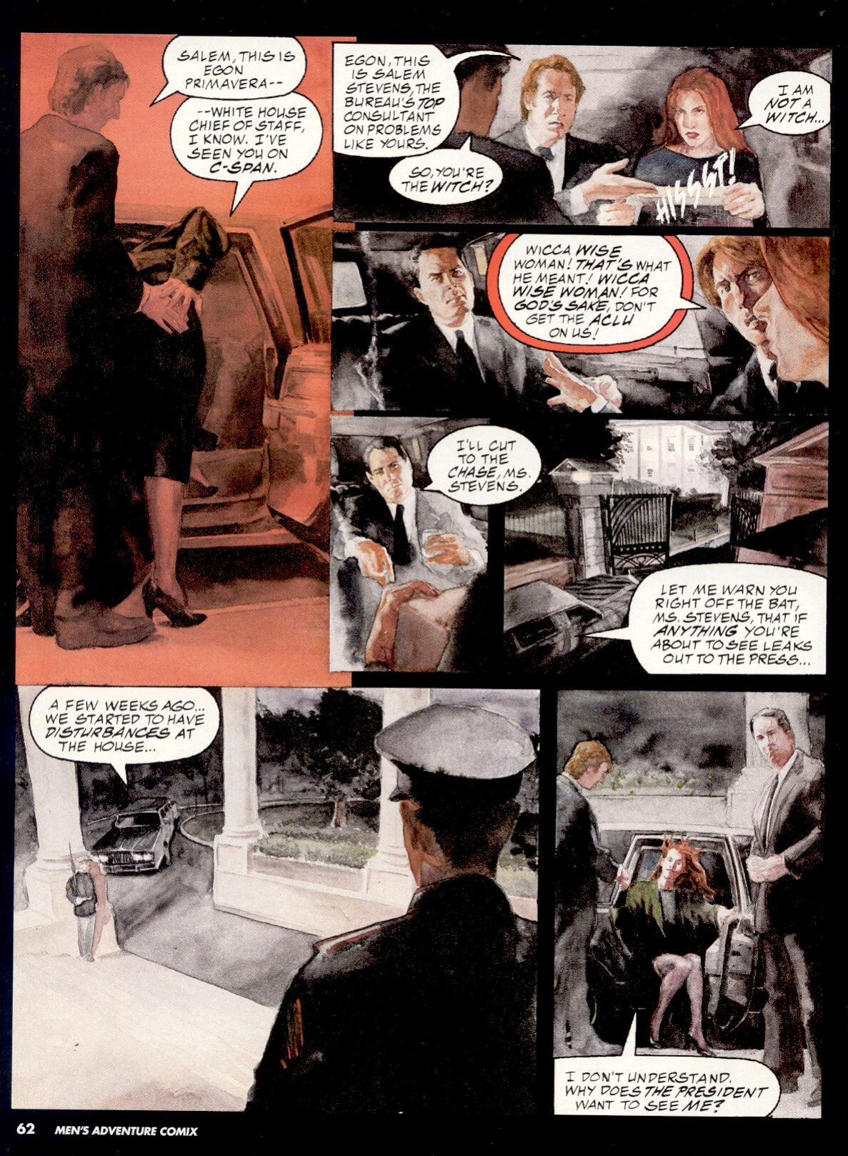 Penthouse Mens Adventure Comix