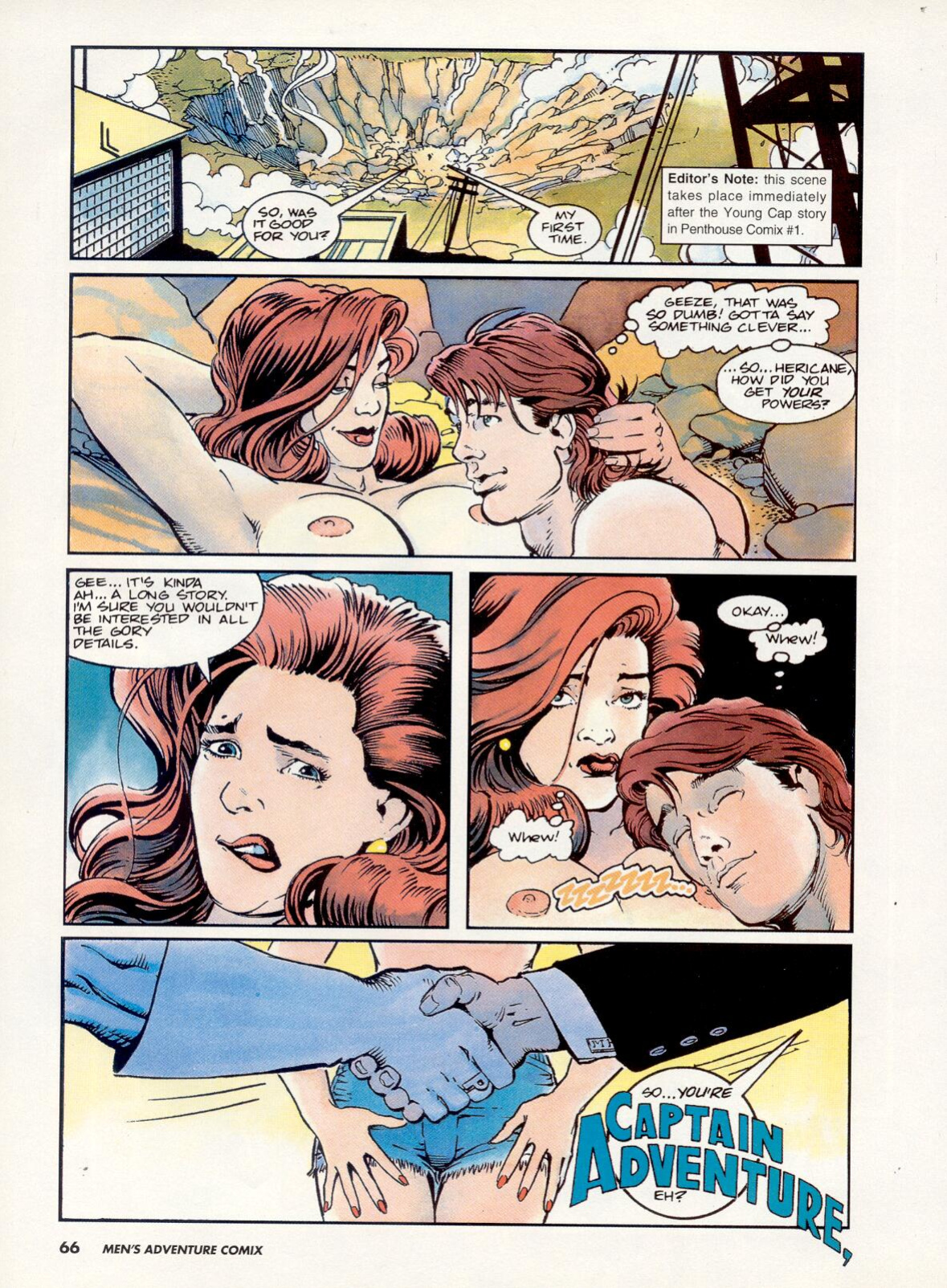 Penthouse Mens Adventure Comix