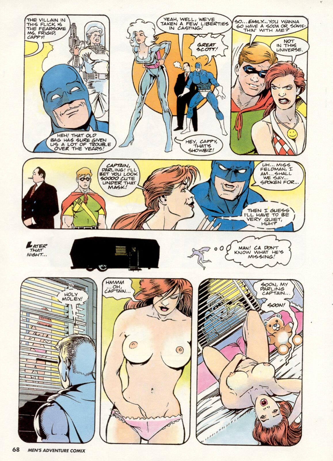 Penthouse Mens Adventure Comix