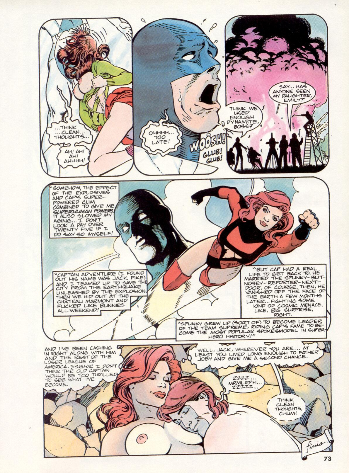 Penthouse Mens Adventure Comix