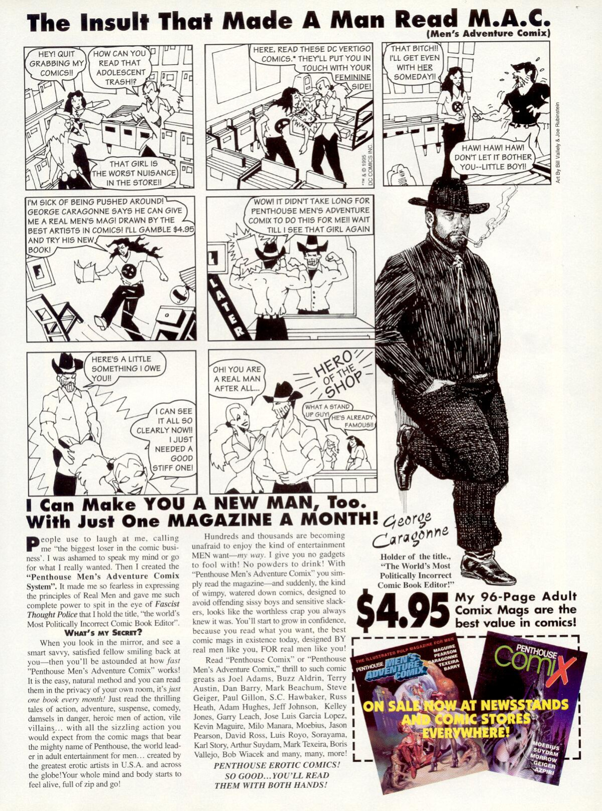 Penthouse Mens Adventure Comix