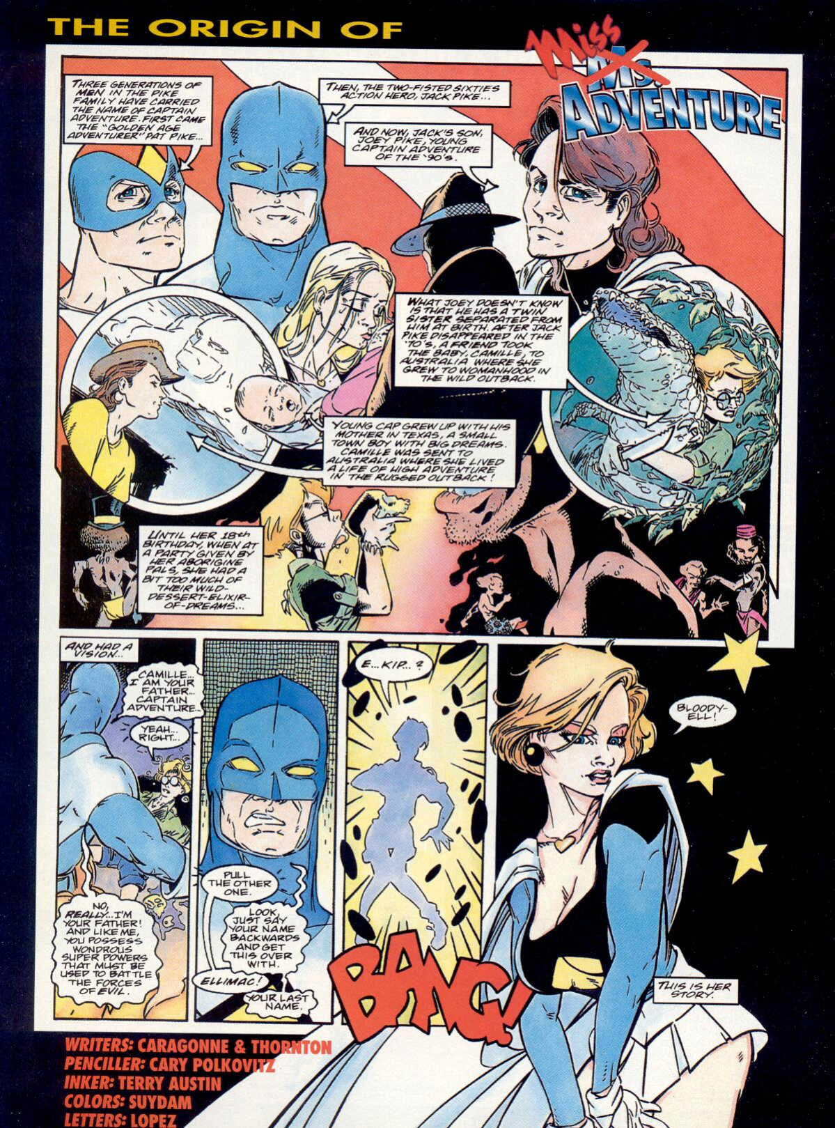 Penthouse Mens Adventure Comix