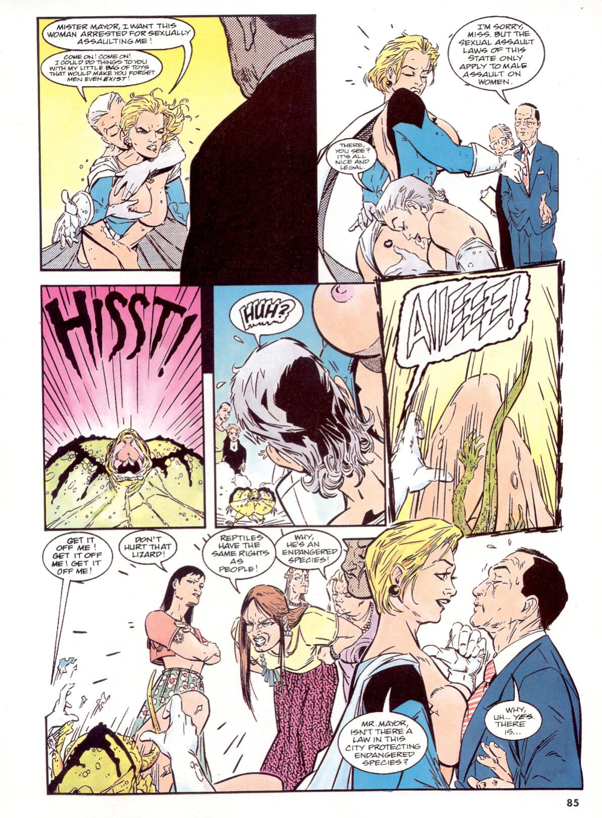 Penthouse Mens Adventure Comix