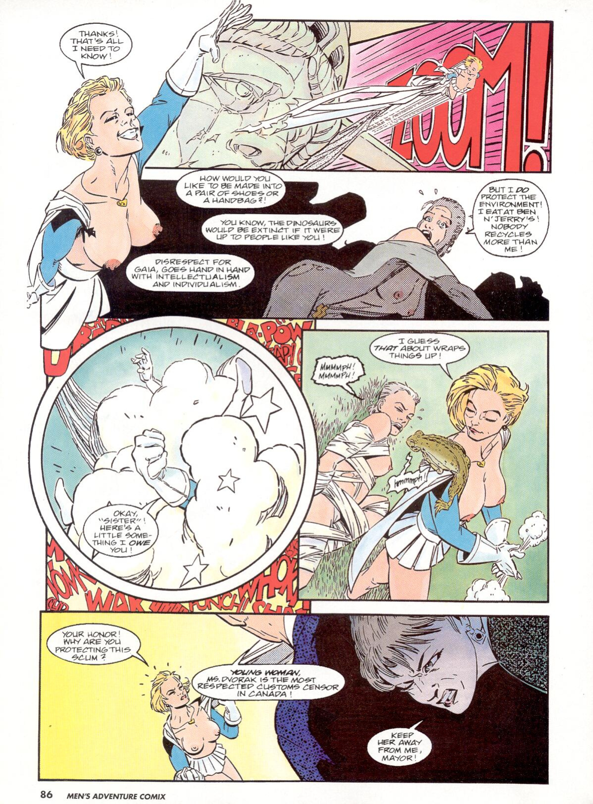 Penthouse Mens Adventure Comix