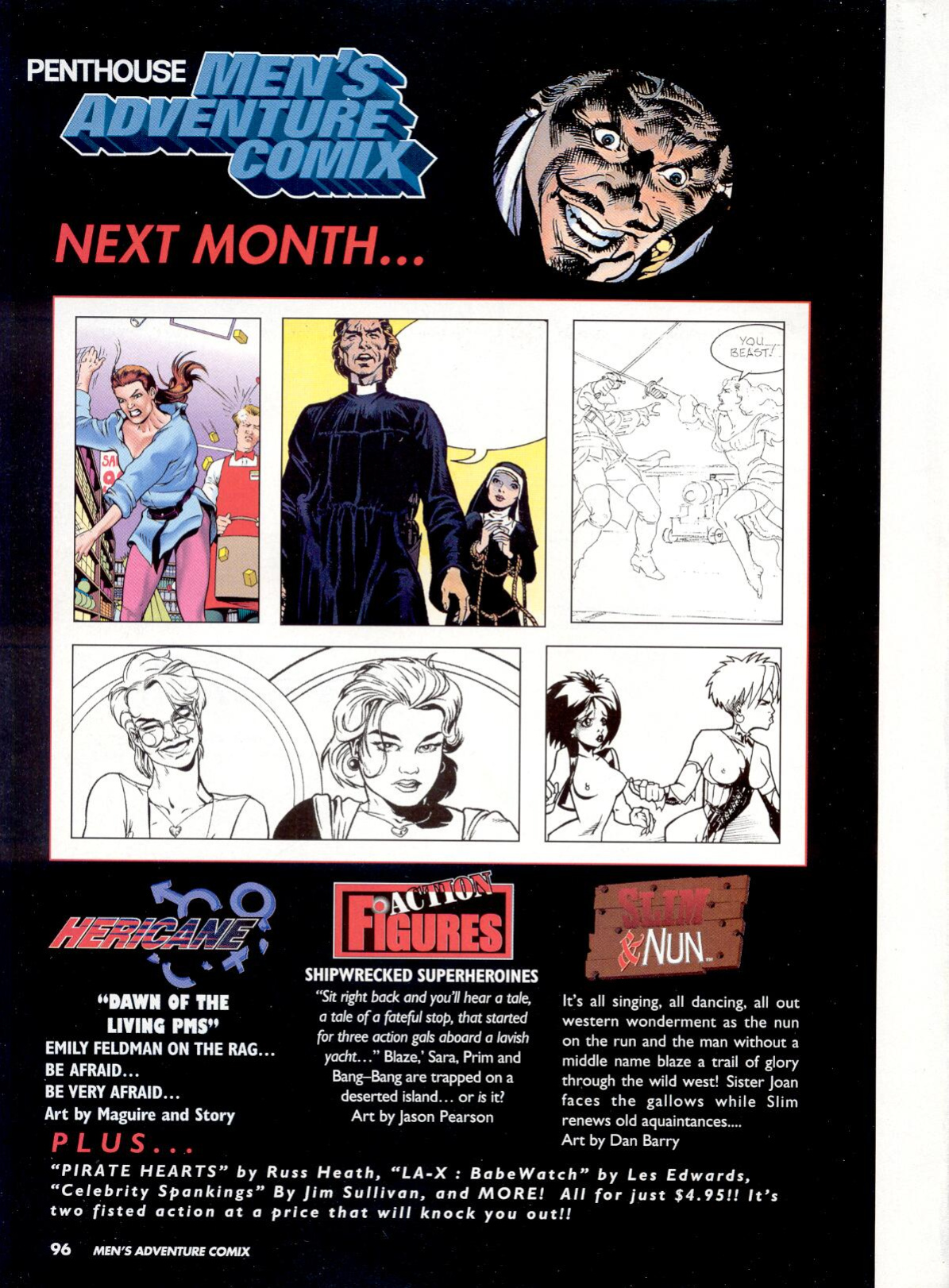 Penthouse Mens Adventure Comix